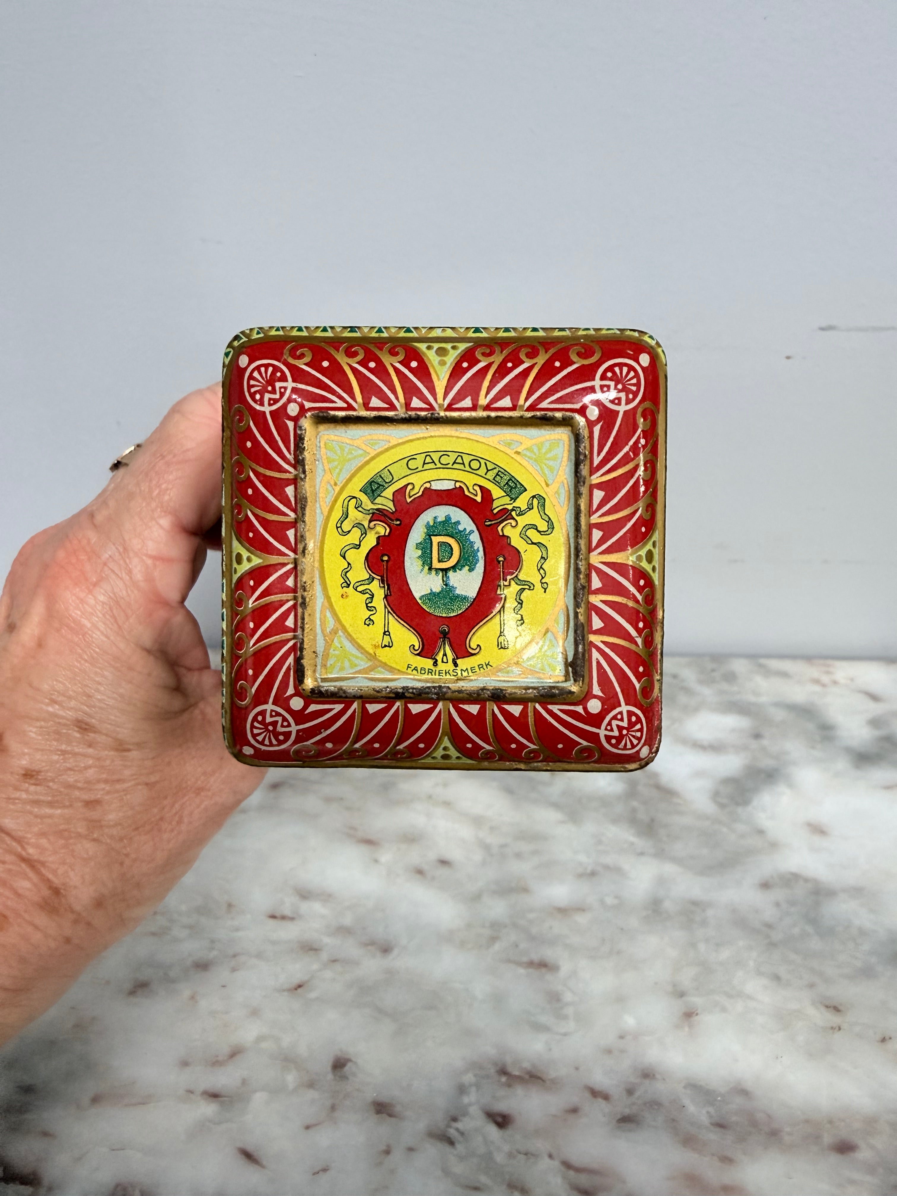 Vintage Droste Cacao Tin | Antique & Vintage | Moonee Ponds Antiques | Australia Wide Delivery
