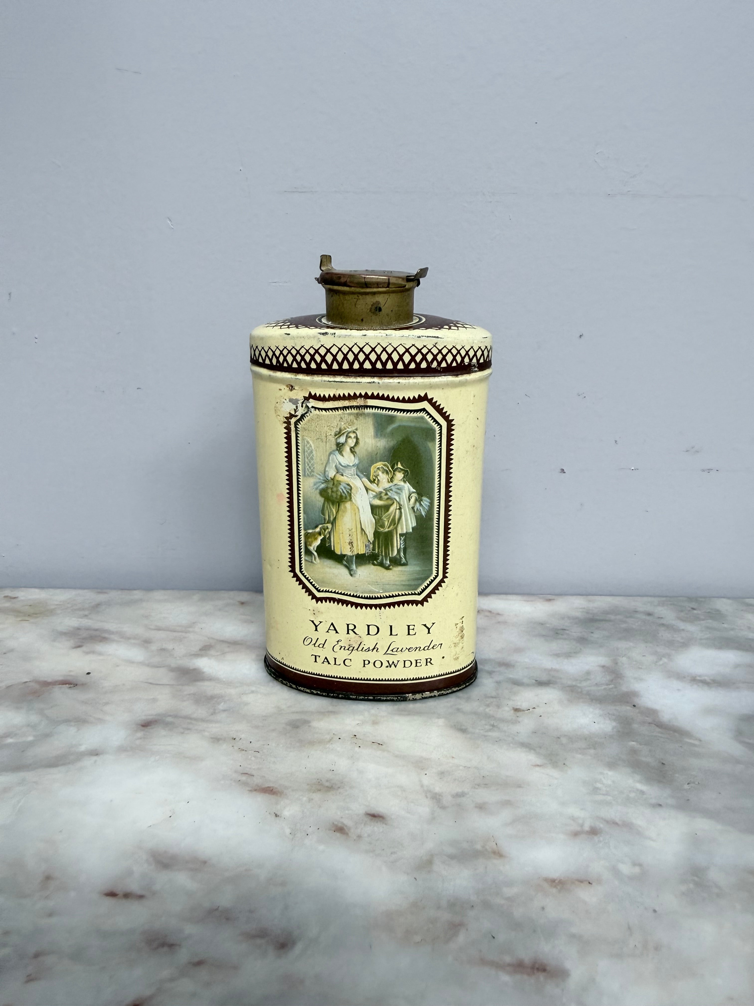 Vintage Yardley Talc Powder Tin | Antique & Vintage | Moonee Ponds Antiques | Australia Wide Delivery