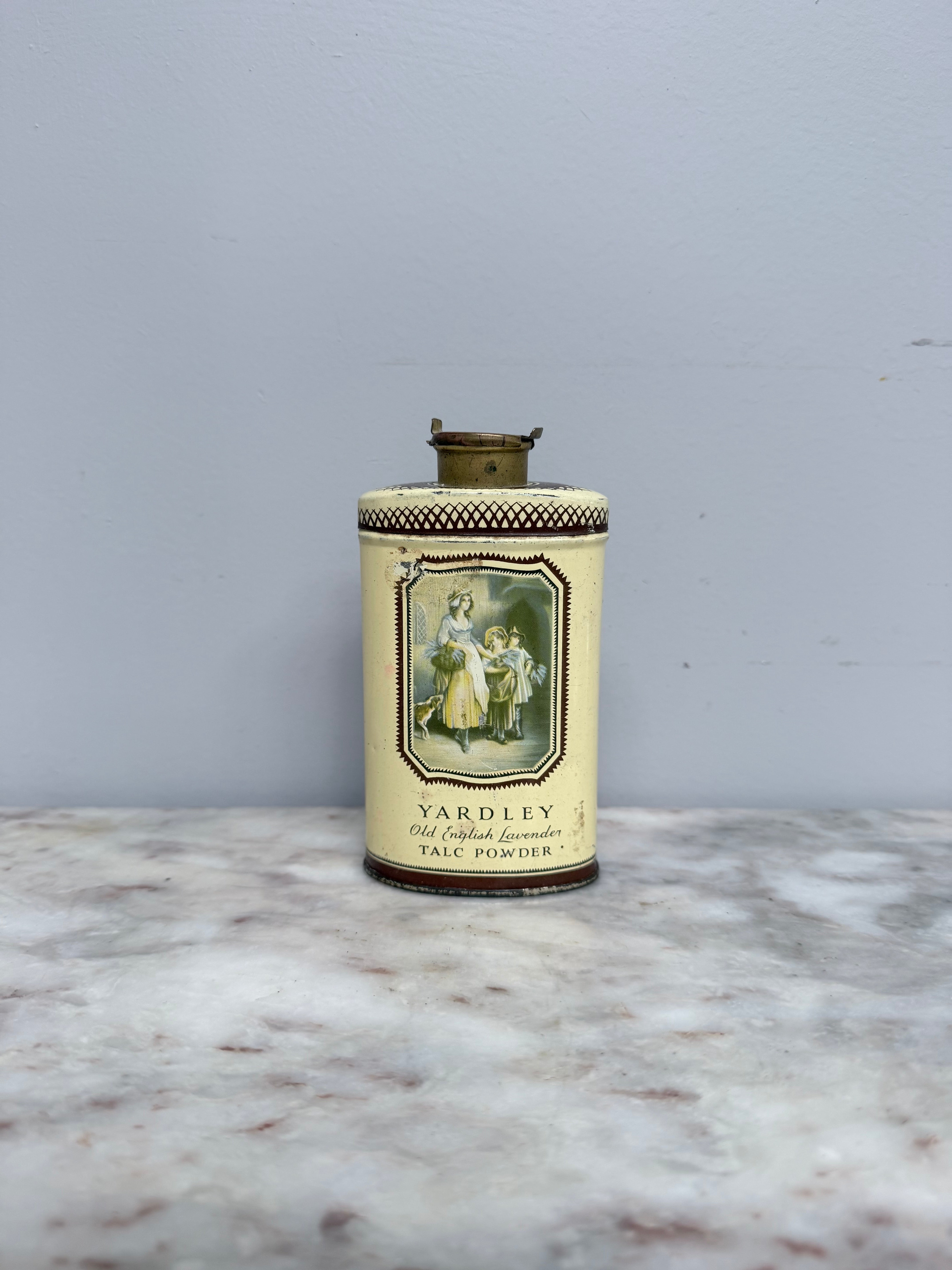 Vintage Yardley Talc Powder Tin