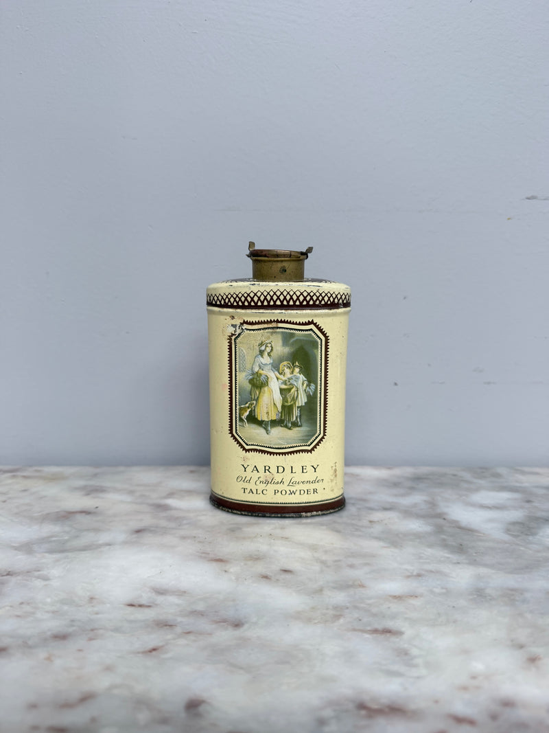Vintage Yardley Talc Powder Tin