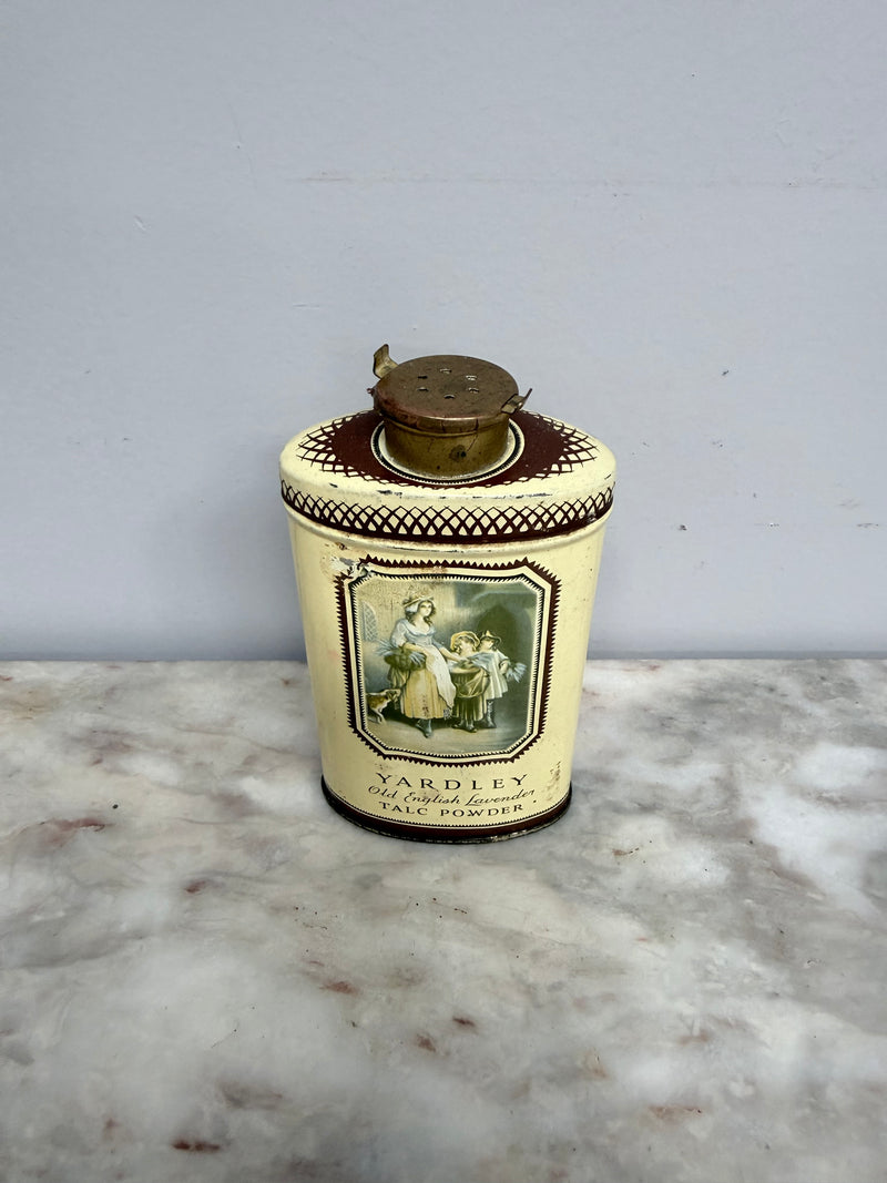 Vintage Yardley Talc Powder Tin