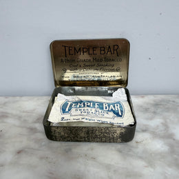 Vintage Temple Bar Tobacco Tin