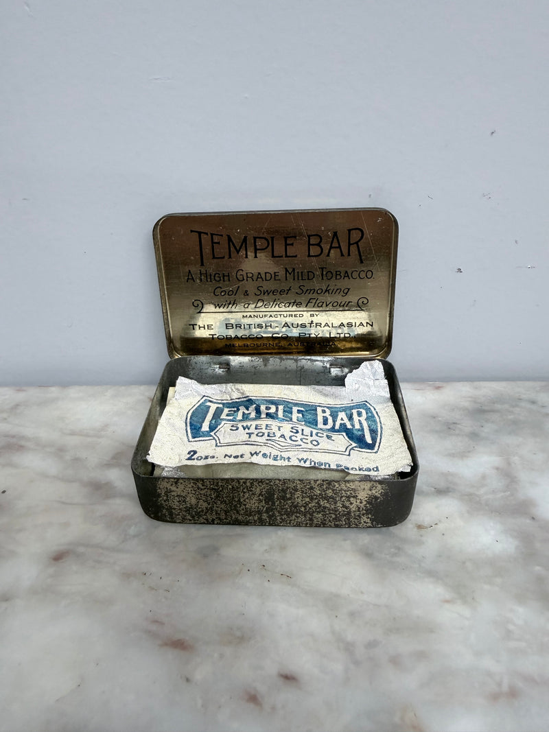 Vintage Temple Bar Tobacco Tin