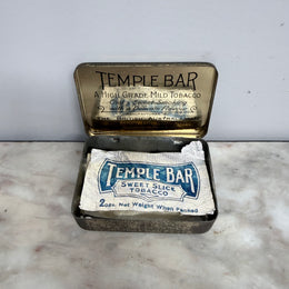 Vintage Temple Bar Tobacco Tin