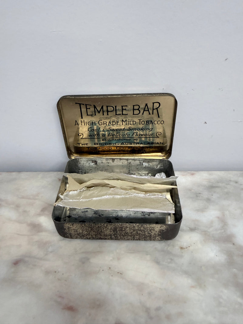 Vintage Temple Bar Tobacco Tin