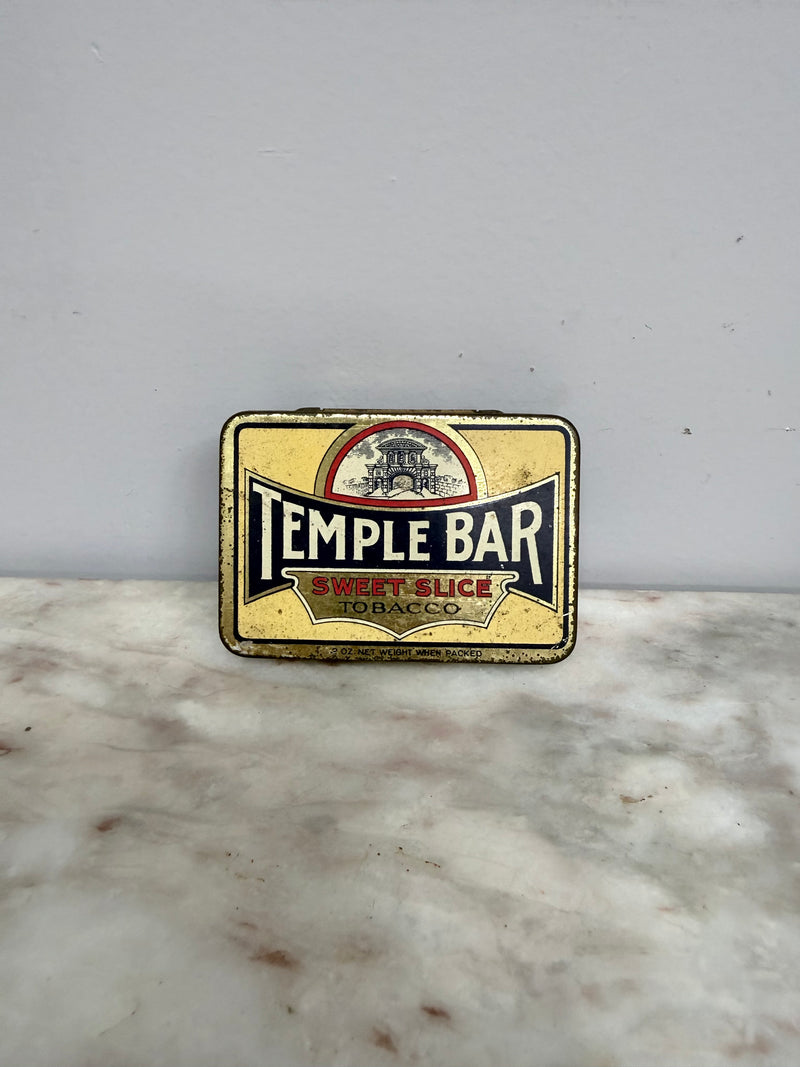 Vintage Temple Bar Tobacco Tin