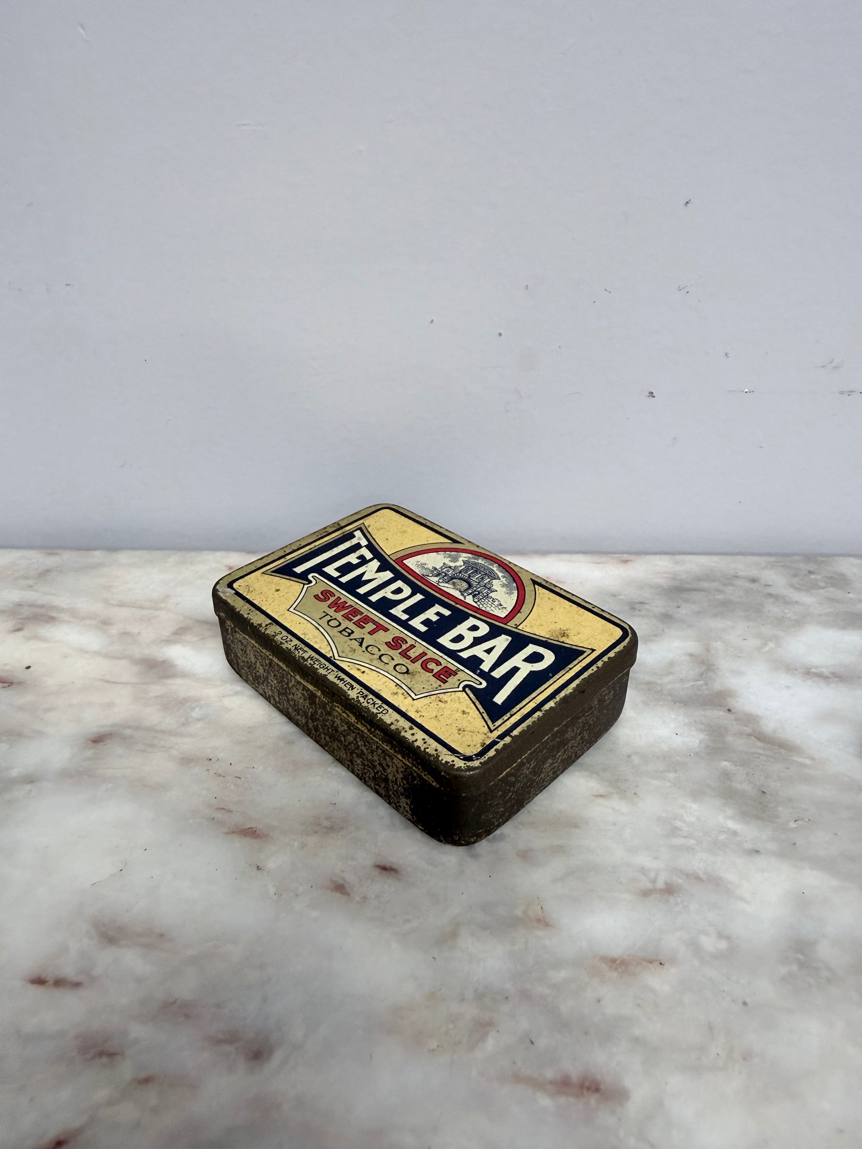 Vintage Temple Bar Tobacco Tin | Antique & Vintage | Moonee Ponds Antiques | Australia Wide Delivery