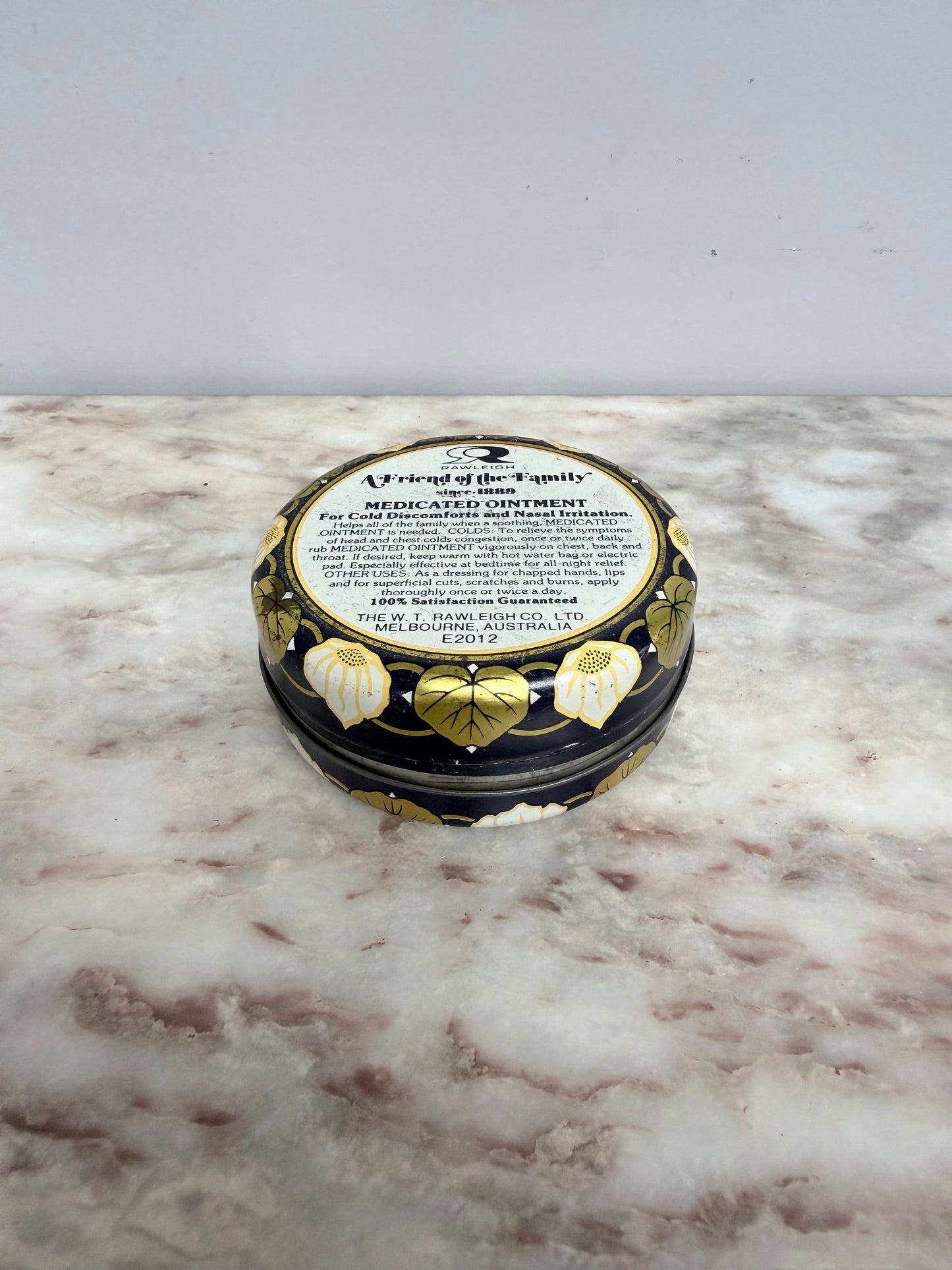 Vintage Rawleigh's Ointment Tin
