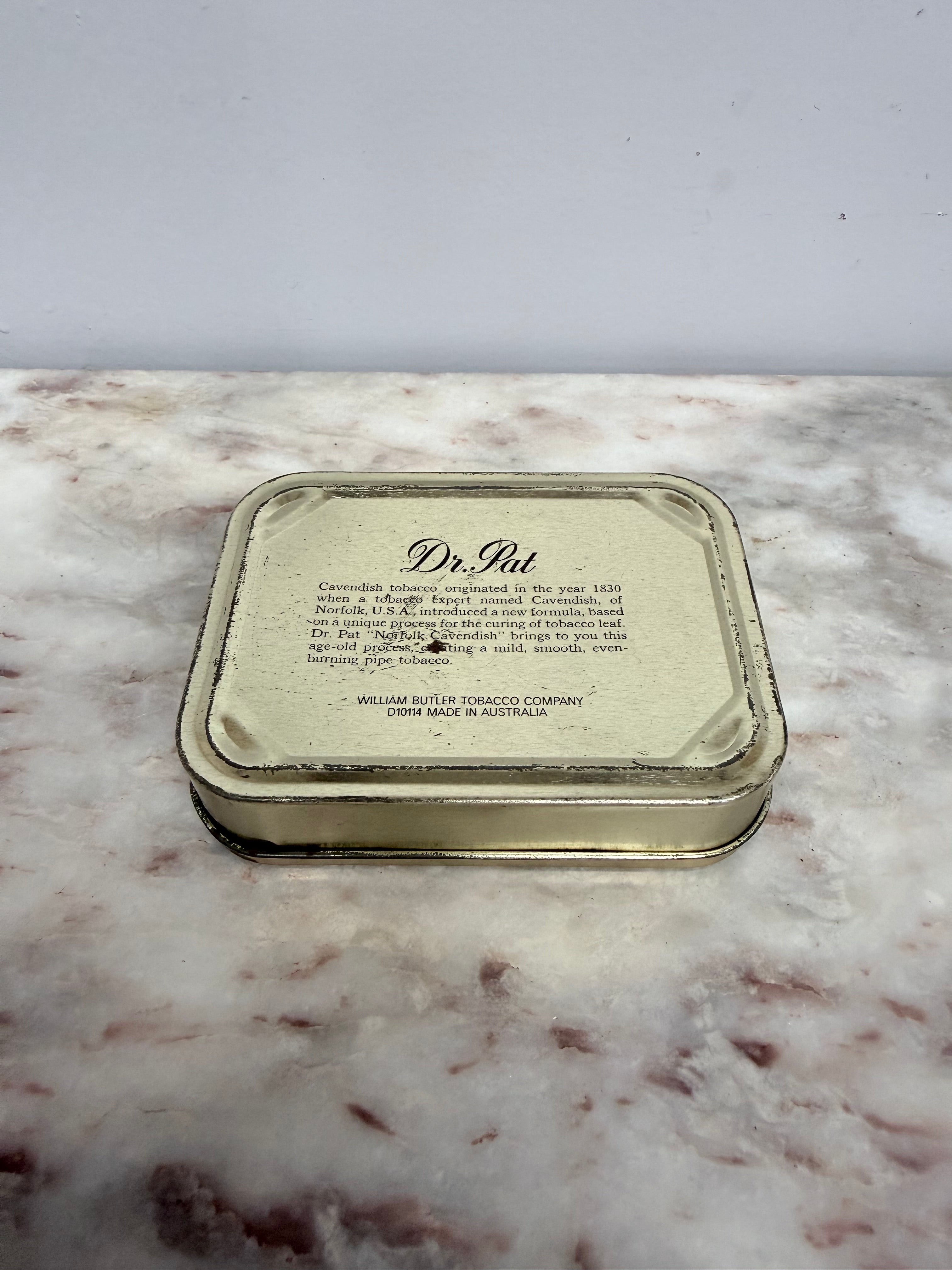 Vintage 'Dr. Pat' Australian Tin | Antique & Vintage | Moonee Ponds Antiques | Australia Wide Delivery