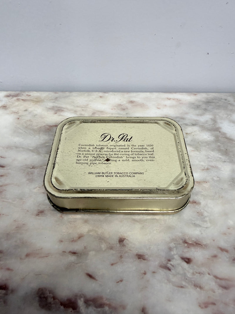 Vintage 'Dr. Pat' Australian Tin
