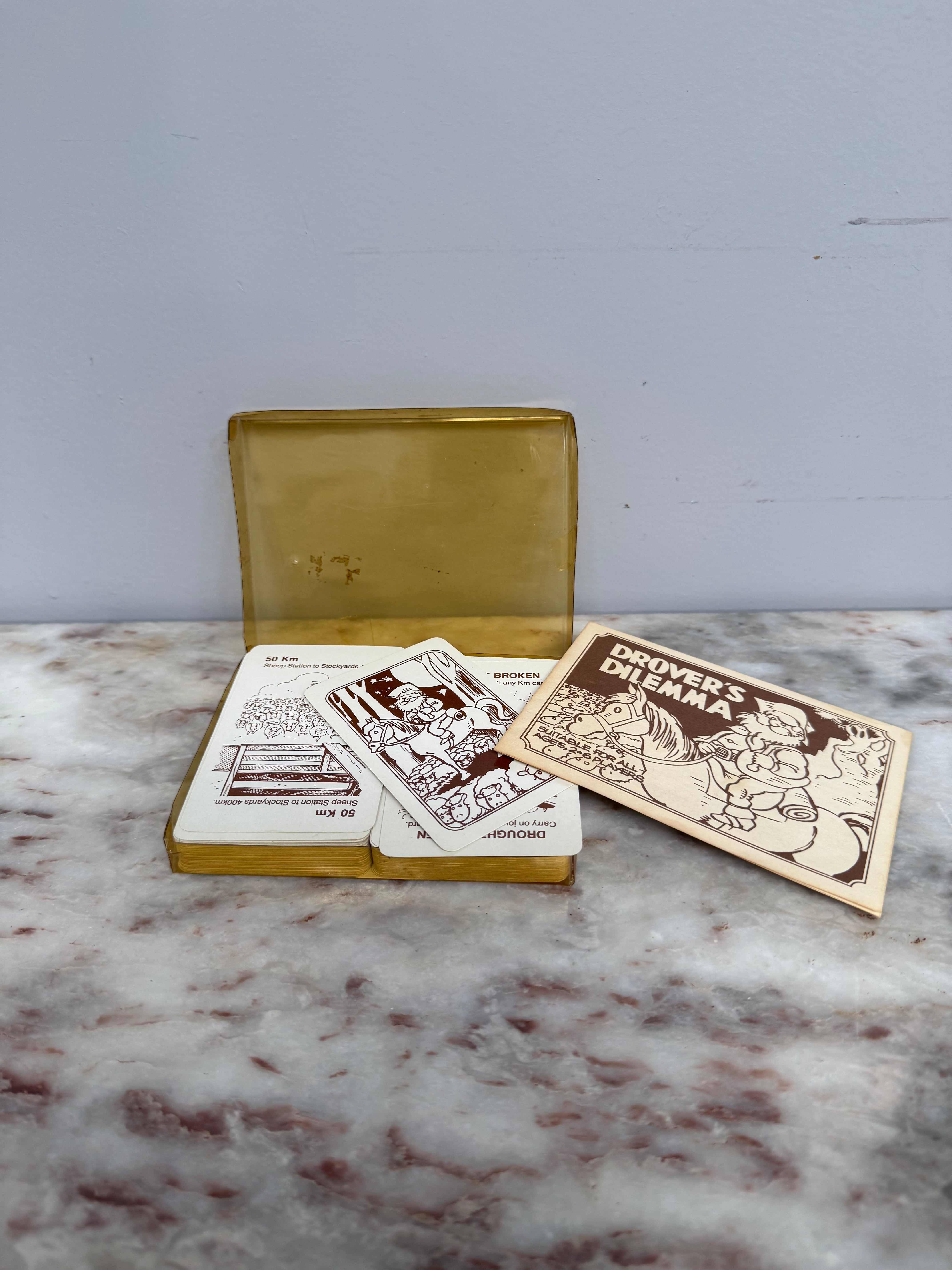 Vintage Drover's Dilemma Game