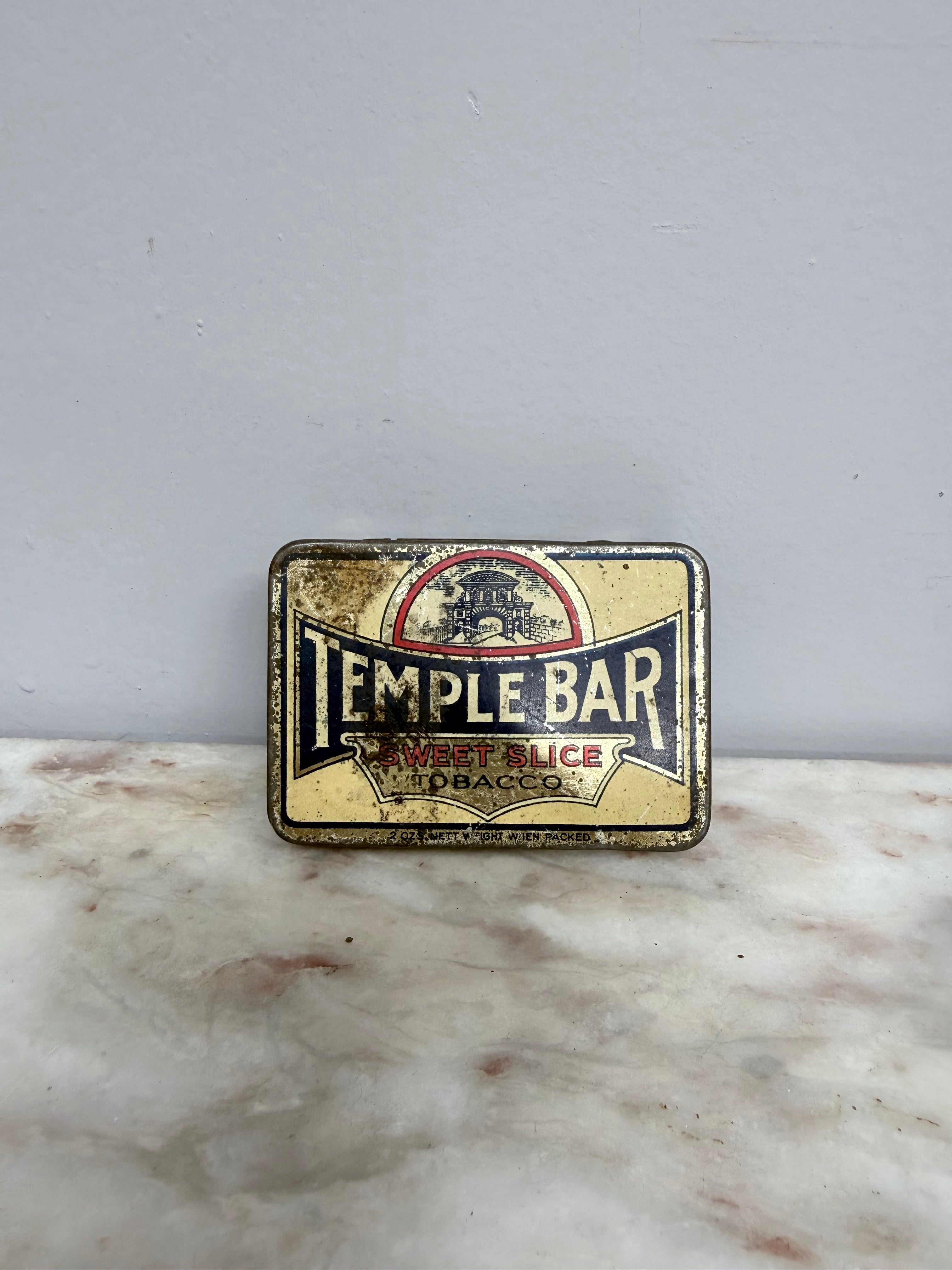 Vintage "Temple Bar" Tobacco Tin | Antique & Vintage | Moonee Ponds Antiques | Australia Wide Delivery