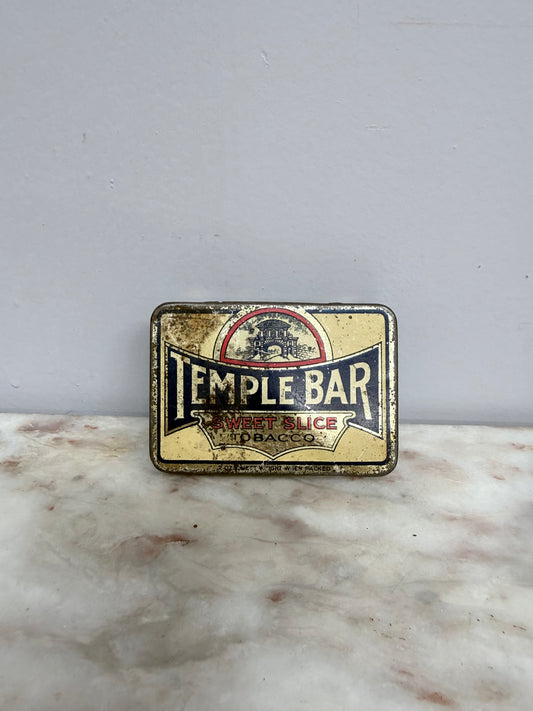 Vintage "Temple Bar" Tobacco Tin