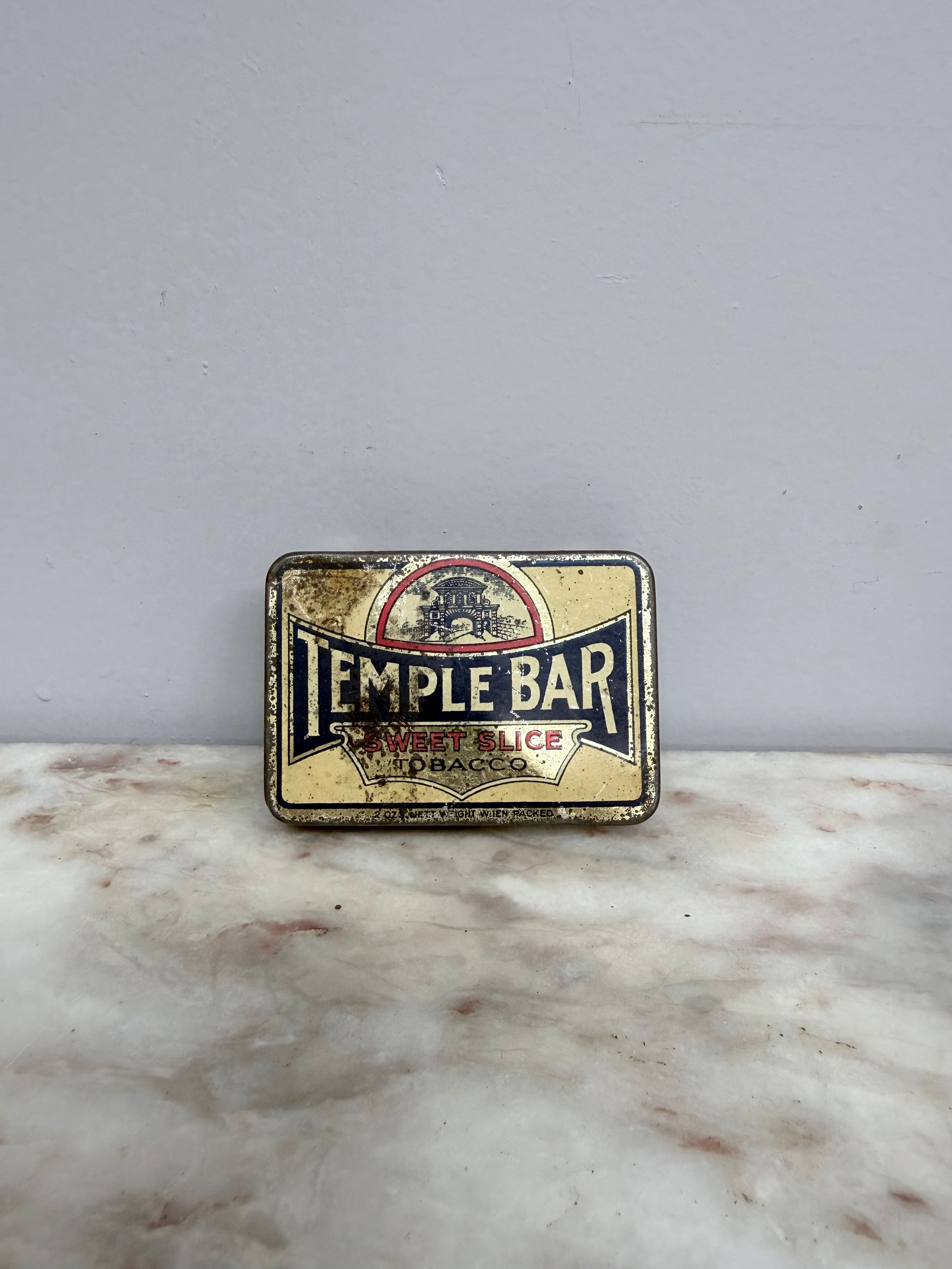 Vintage "Temple Bar" Tobacco Tin | Antique & Vintage | Moonee Ponds Antiques | Australia Wide Delivery
