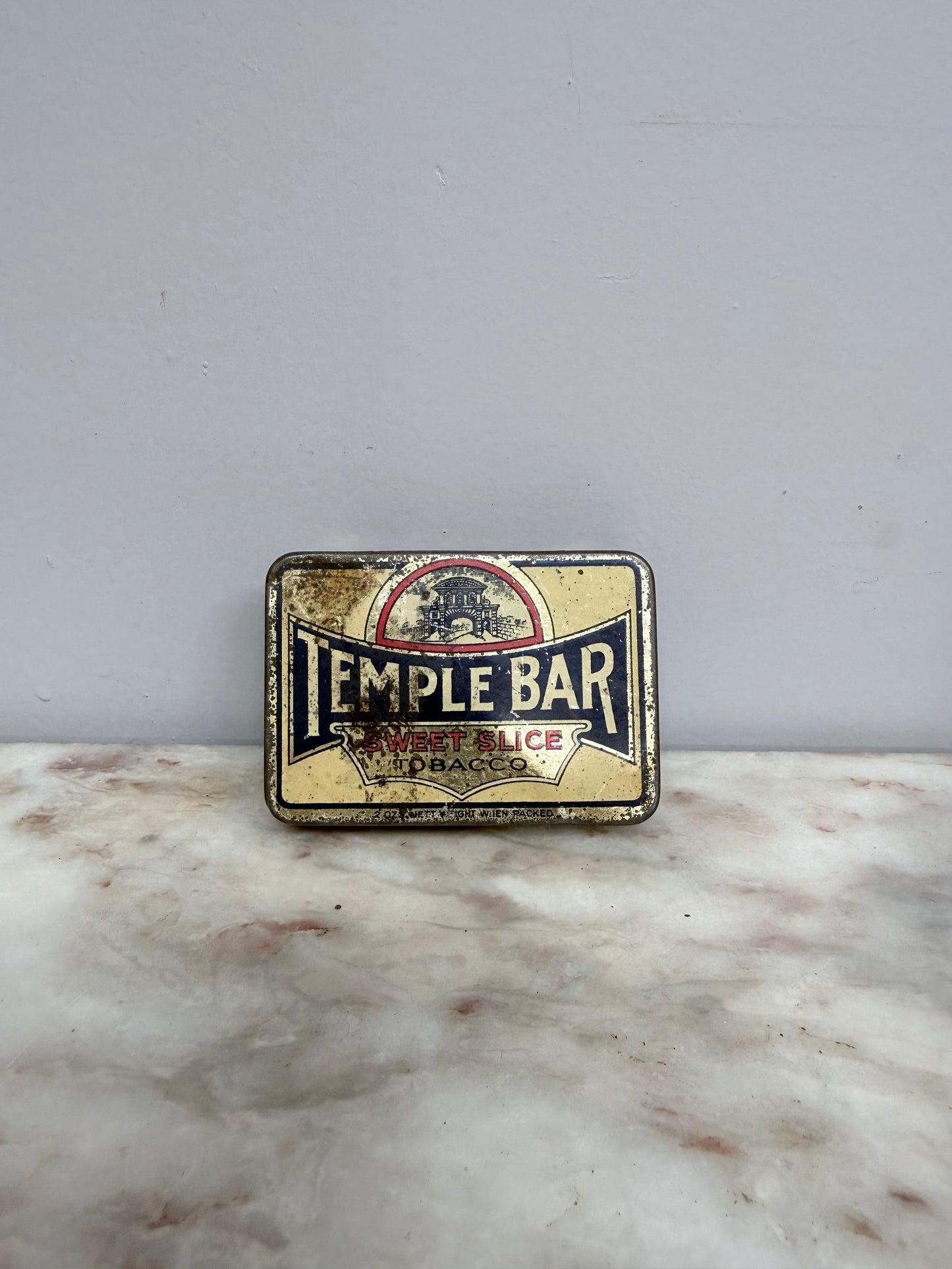 Vintage "Temple Bar" Tobacco Tin