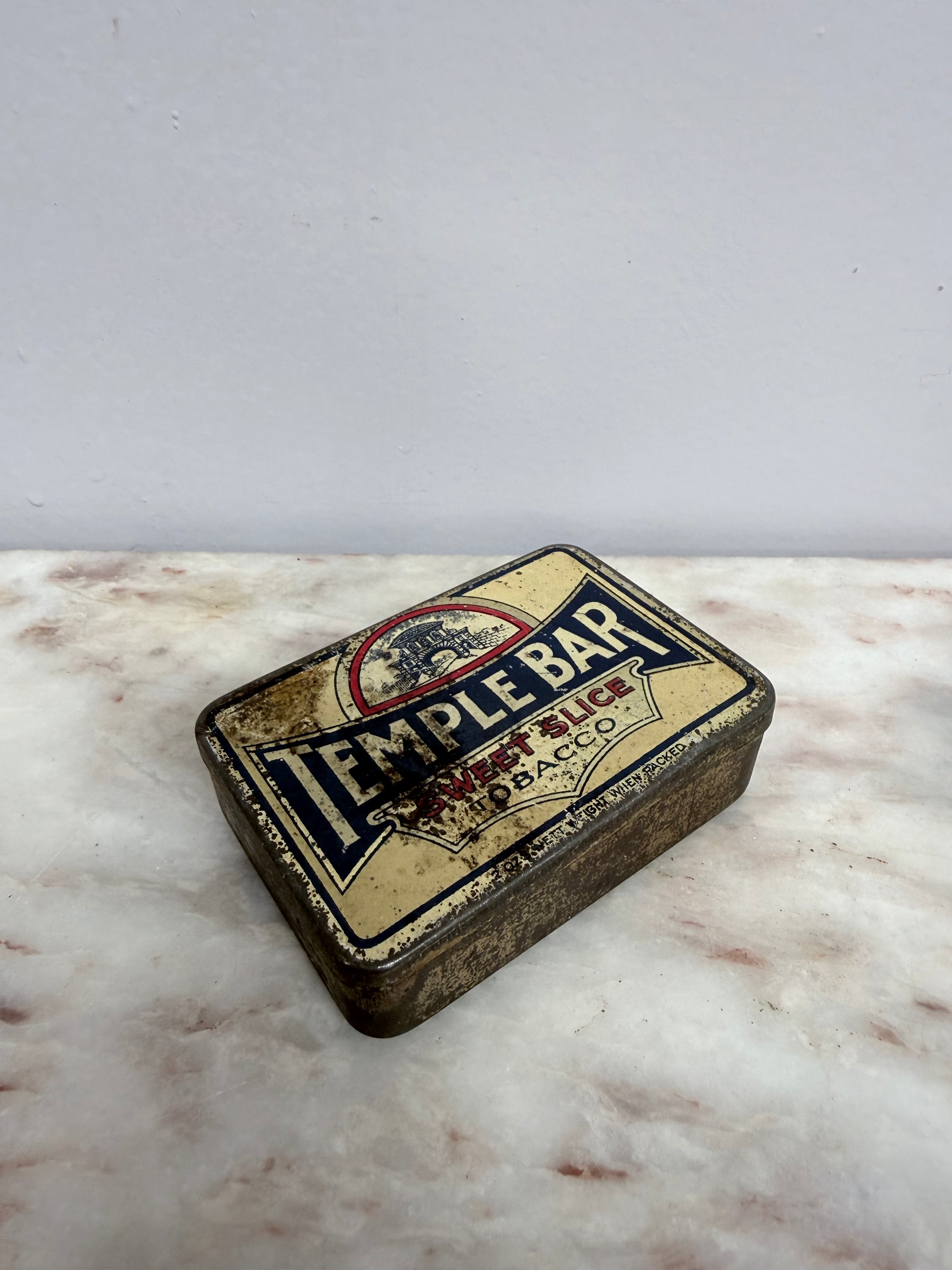 Vintage "Temple Bar" Tobacco Tin | Antique & Vintage | Moonee Ponds Antiques | Australia Wide Delivery