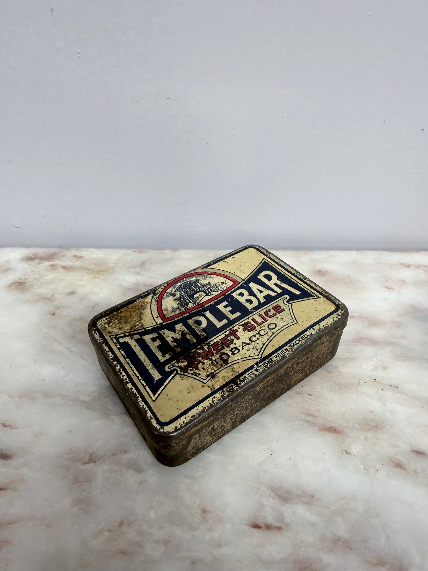 Vintage "Temple Bar" Tobacco Tin