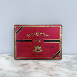 Vintage State Express Cigarette Tin No 333