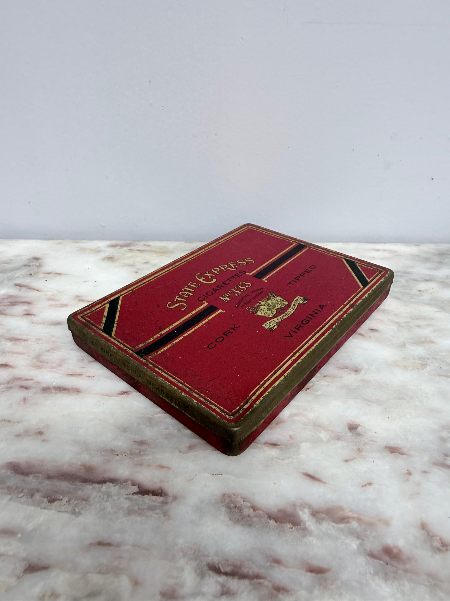 Vintage State Express Cigarette Tin No 333