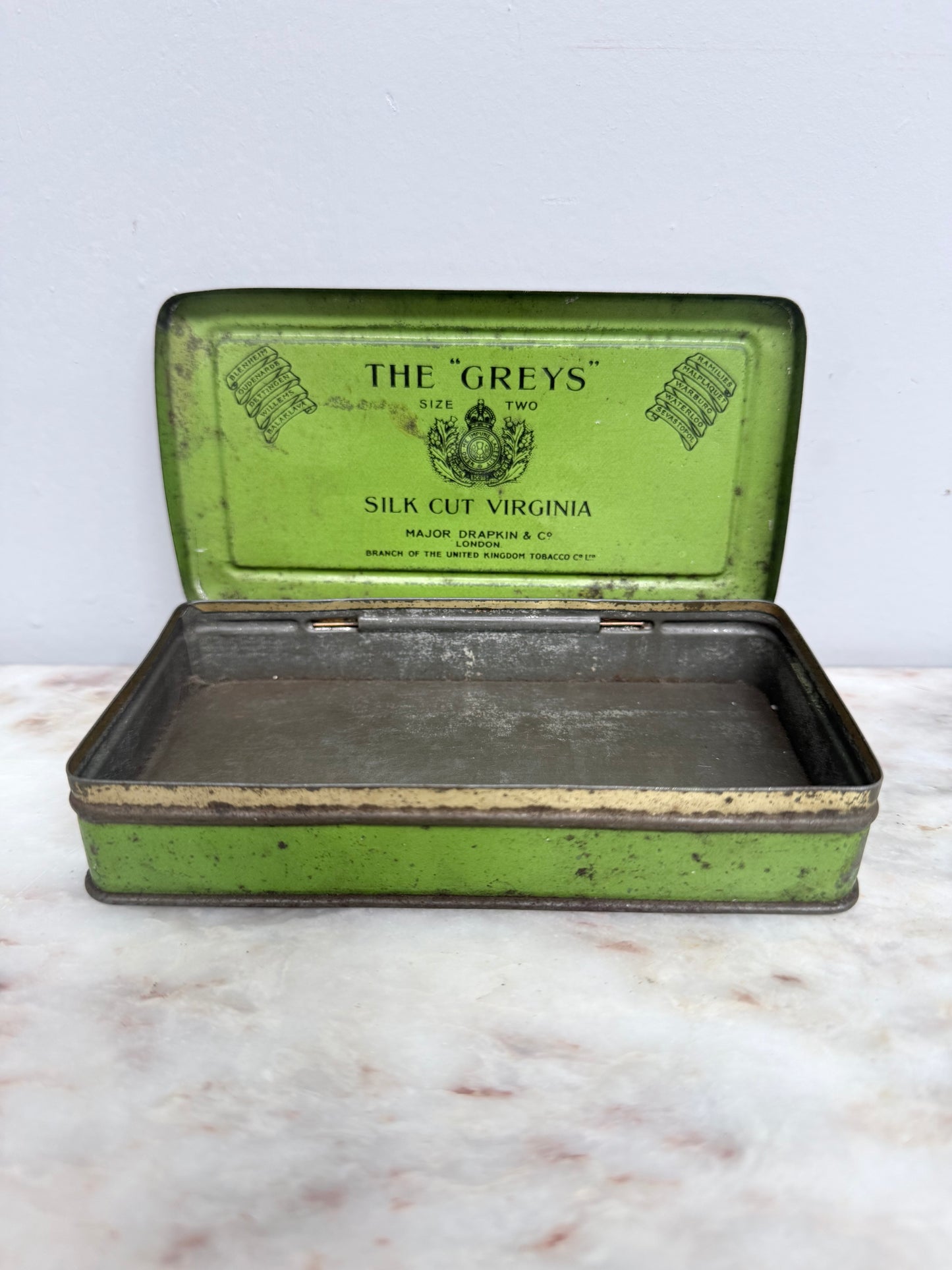 Vintage "The Greys" Tobacco Tin