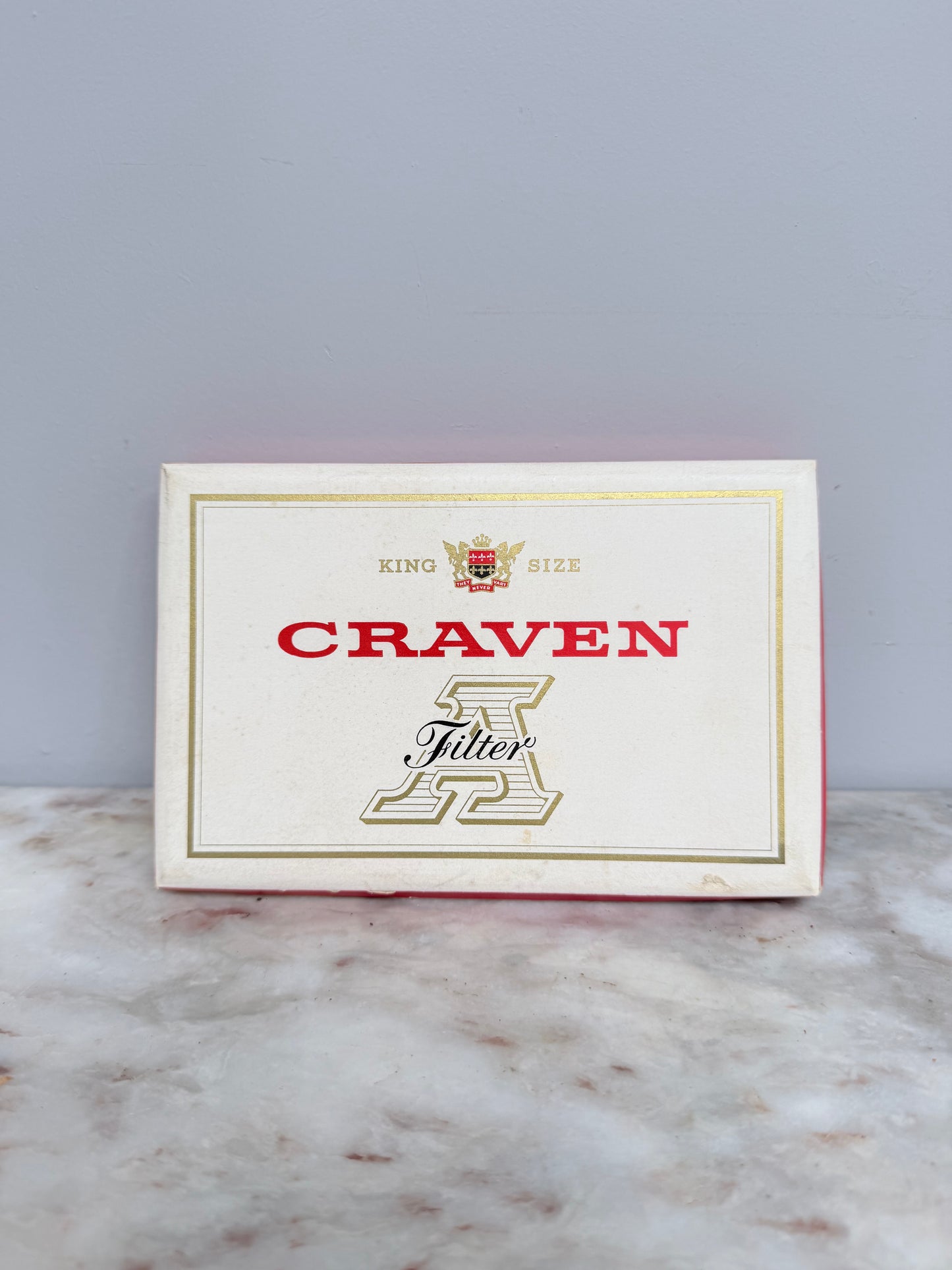 Rare Craven A King Size Cigarettes In Original Box