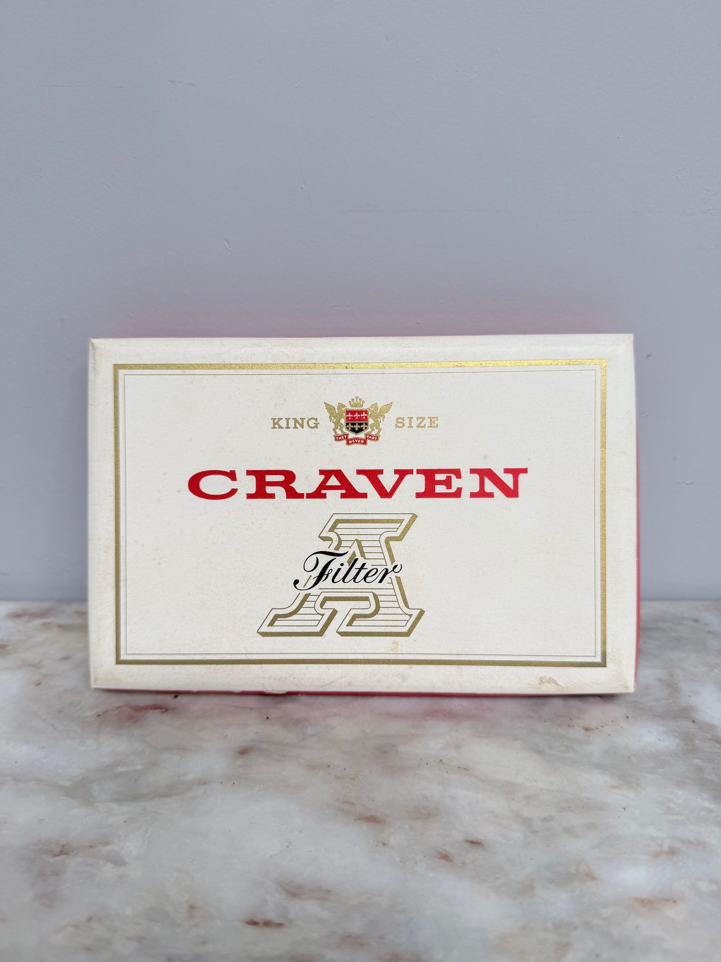 Rare Craven A King Size Cigarettes In Original Box
