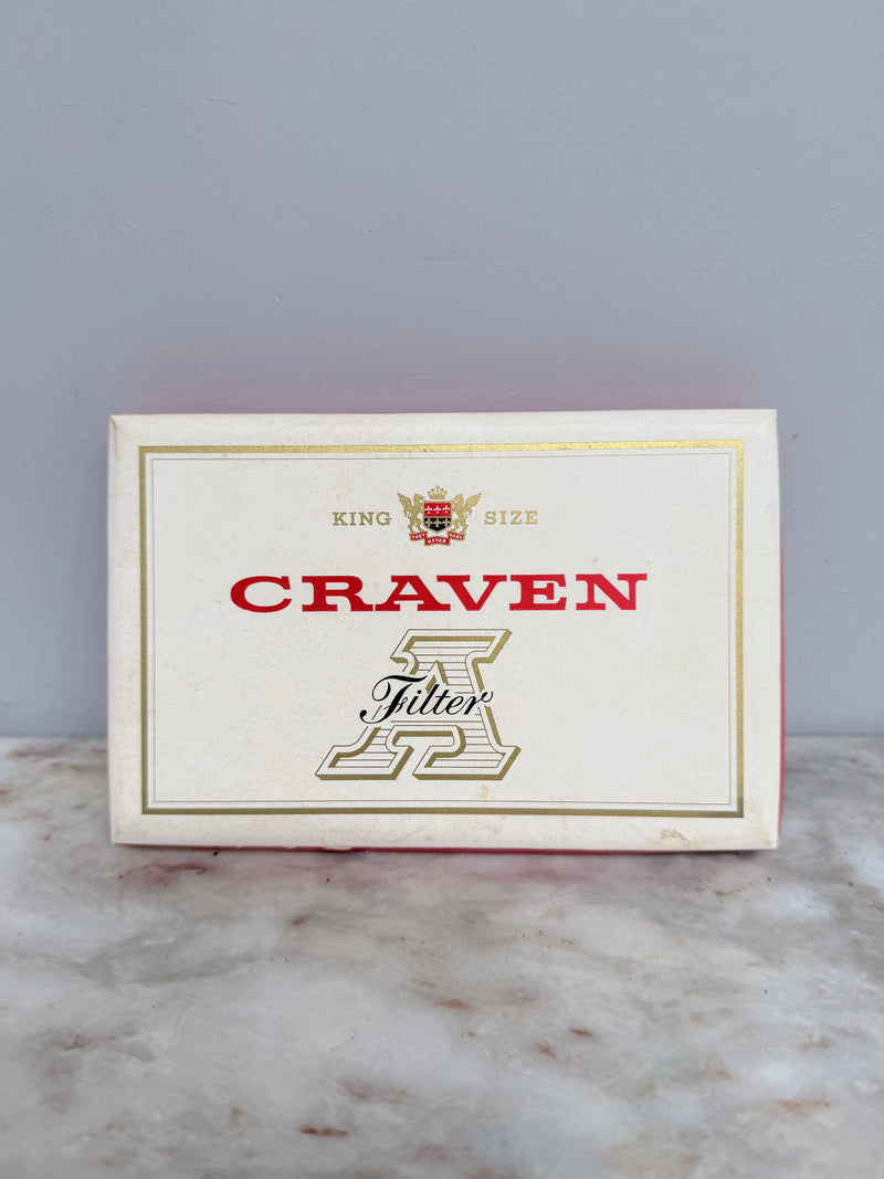 Rare Craven A King Size Cigarettes In Original Box