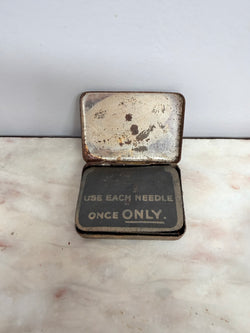 Vintage "Columbia Talkie" Needles Tin & Needles | Antique & Vintage | Moonee Ponds Antiques | Australia Wide Delivery