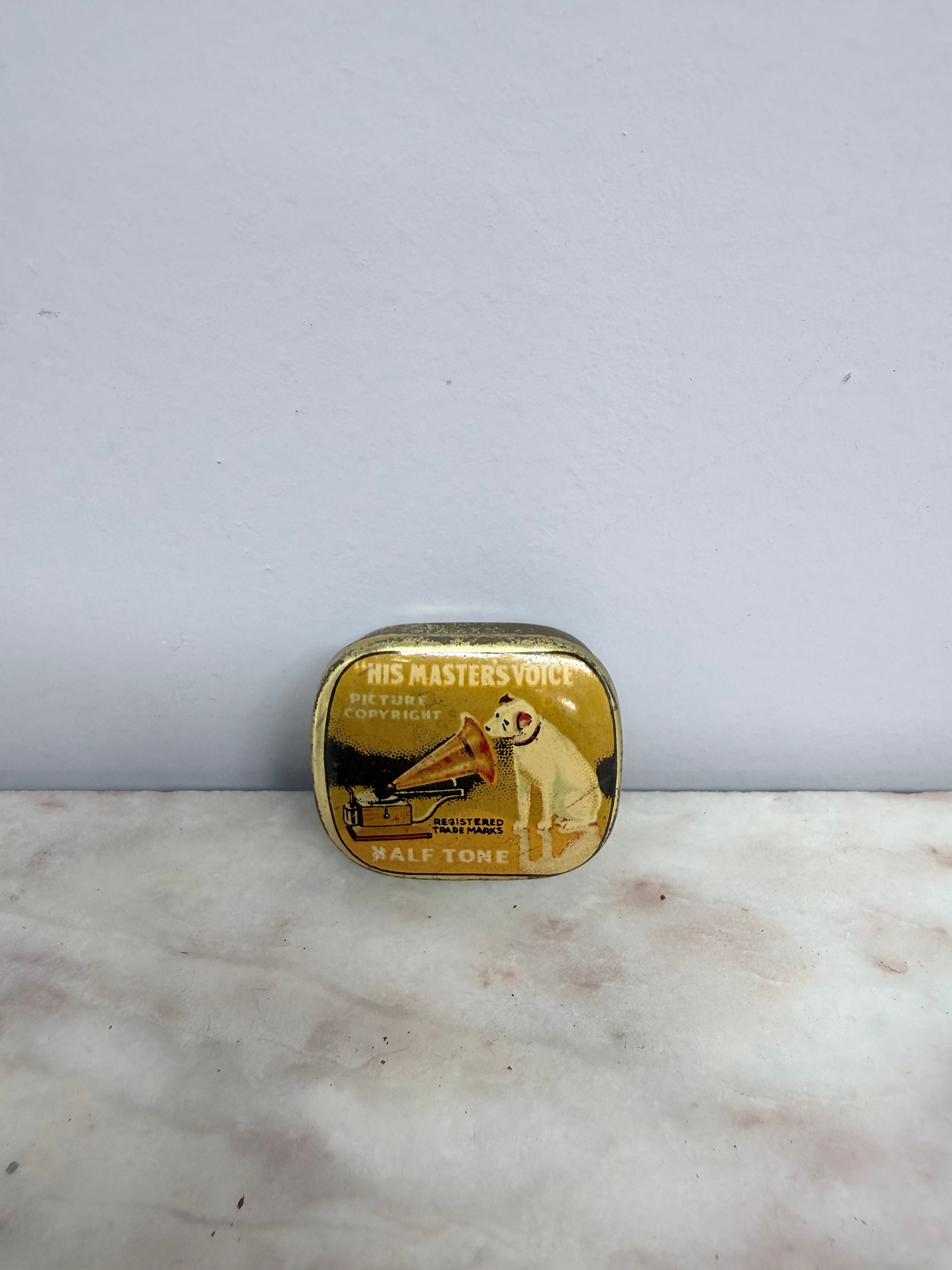 Vintage HMV Gramophone Needle Tin and Needles | Antique & Vintage | Moonee Ponds Antiques | Australia Wide Delivery