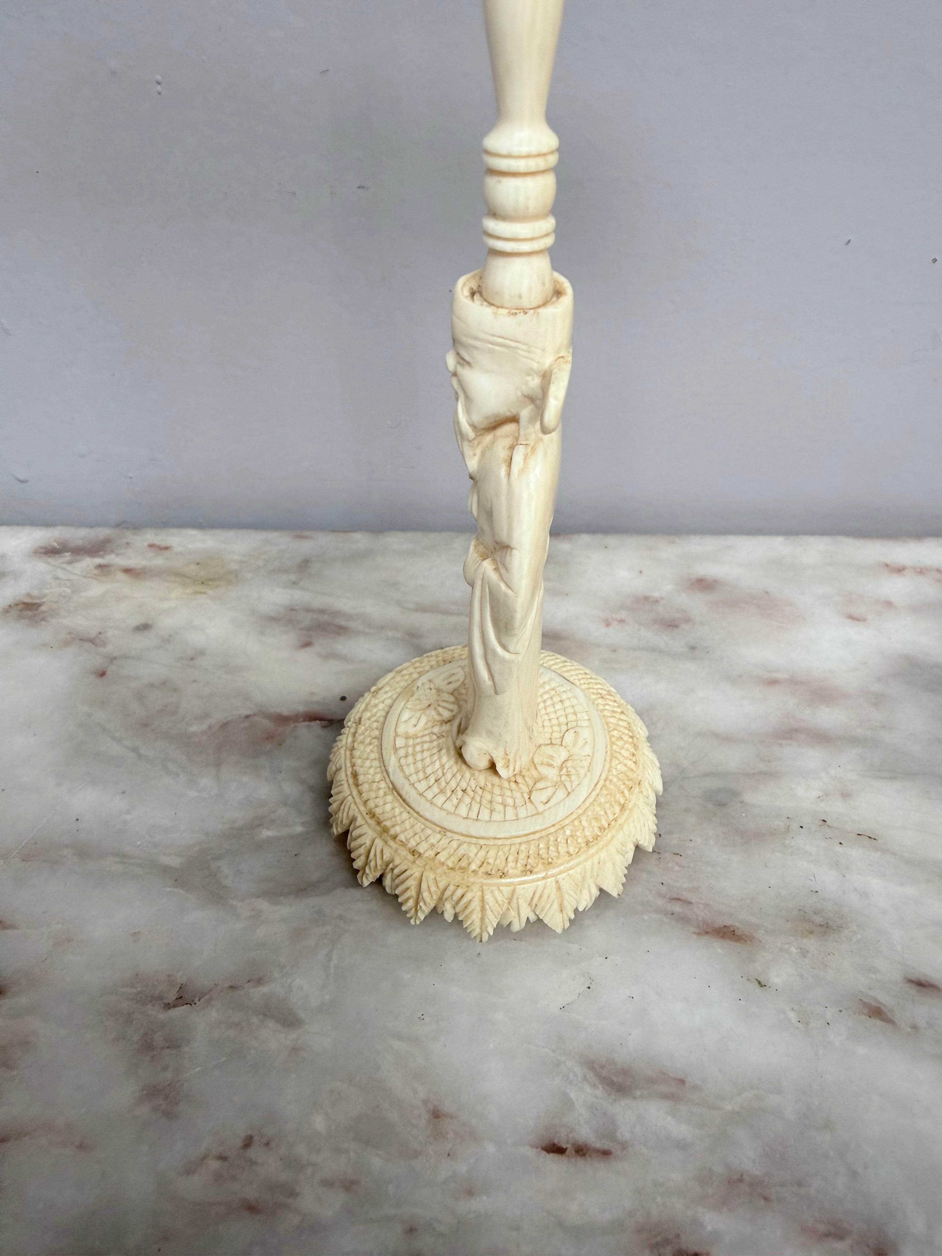 Antique Chinese Ivory Puzzle Ball On Stand | Antique & Vintage | Moonee Ponds Antiques | Australia Wide