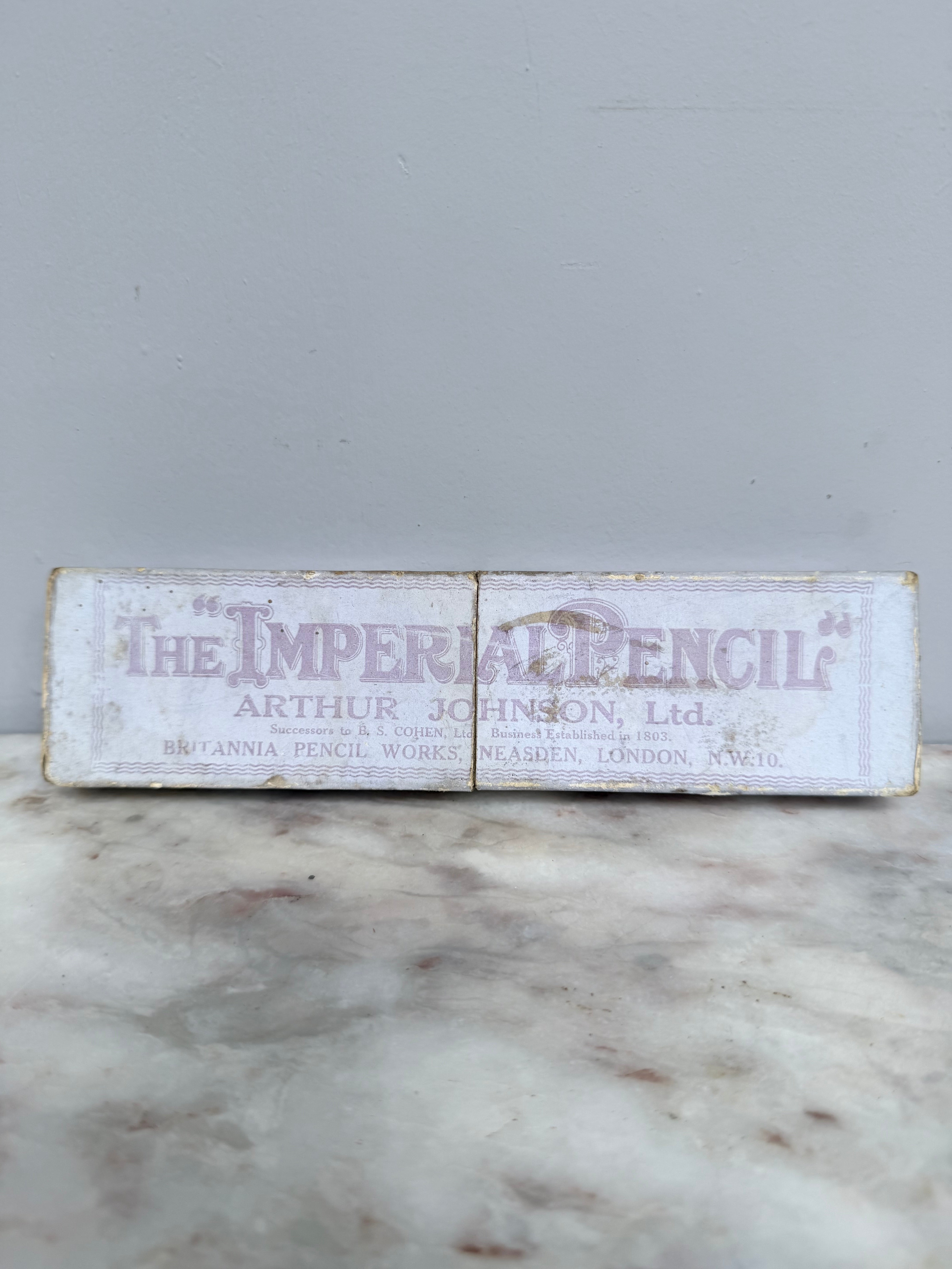 The 'Imperial Pencil' Box & Contents