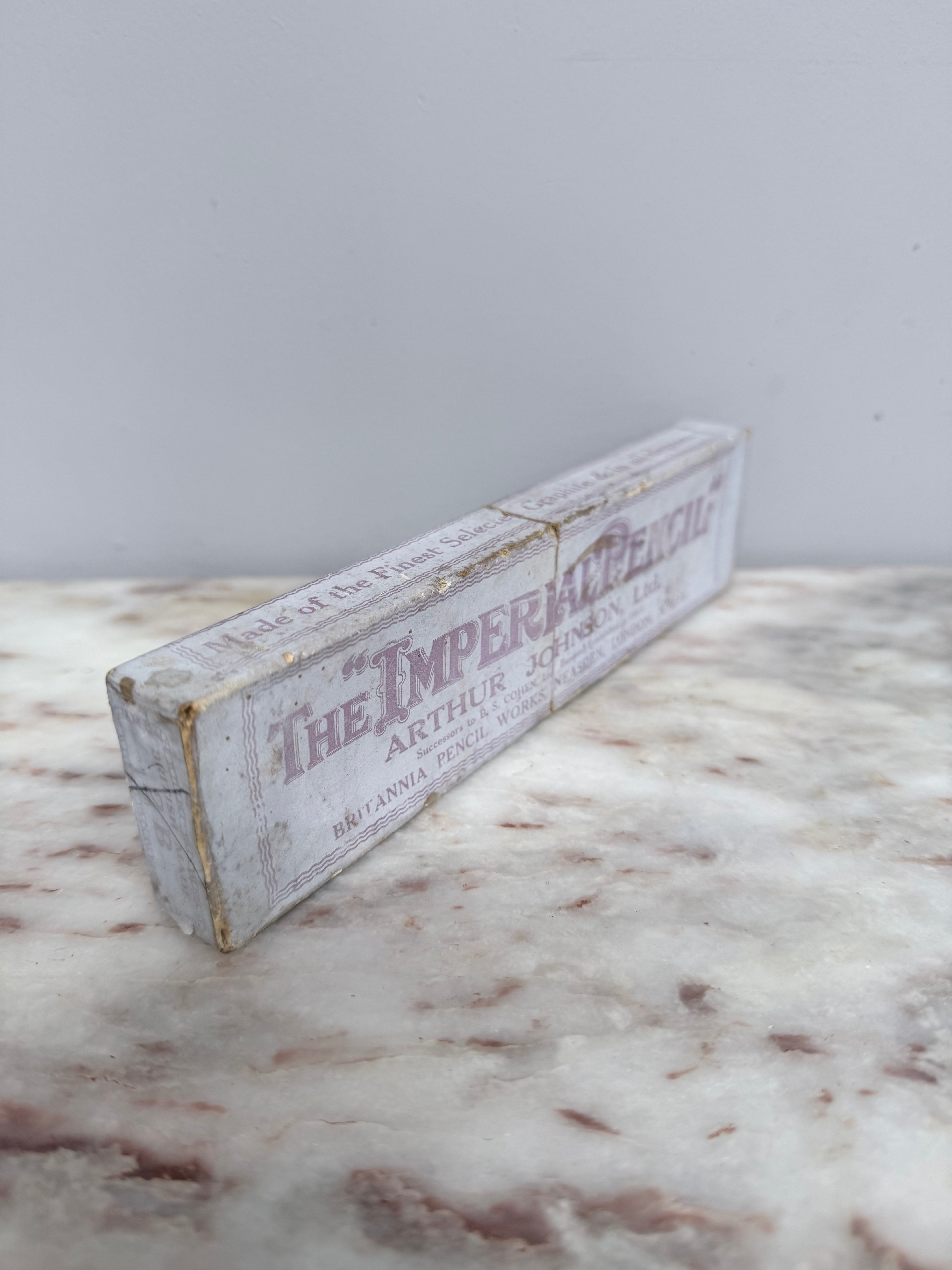 The 'Imperial Pencil' Box & Contents | Antique & Vintage | Moonee Ponds Antiques | Australia Wide