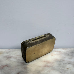 Vintage 'Log Cabin' Tobacco Tin
