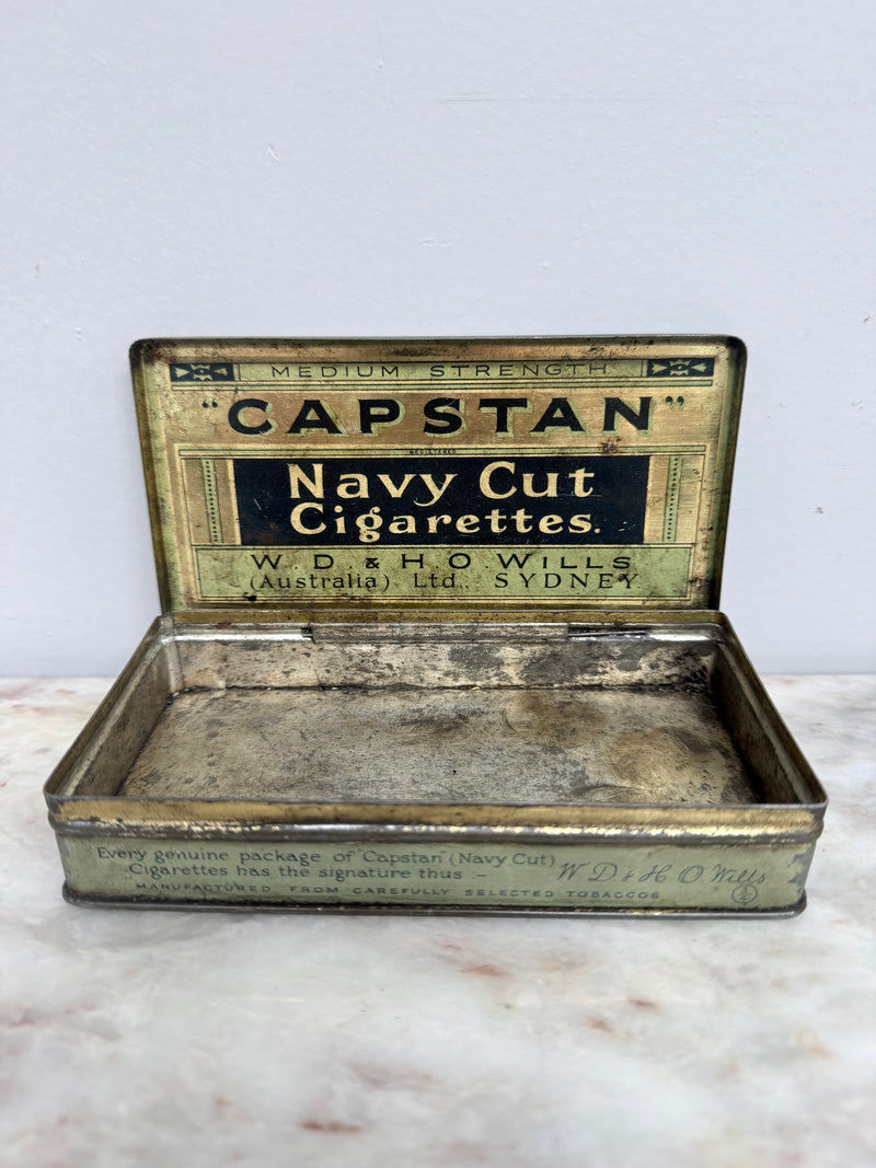 Vintage Capstan Tobacco Tin