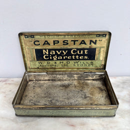 Vintage Capstan Tobacco Tin
