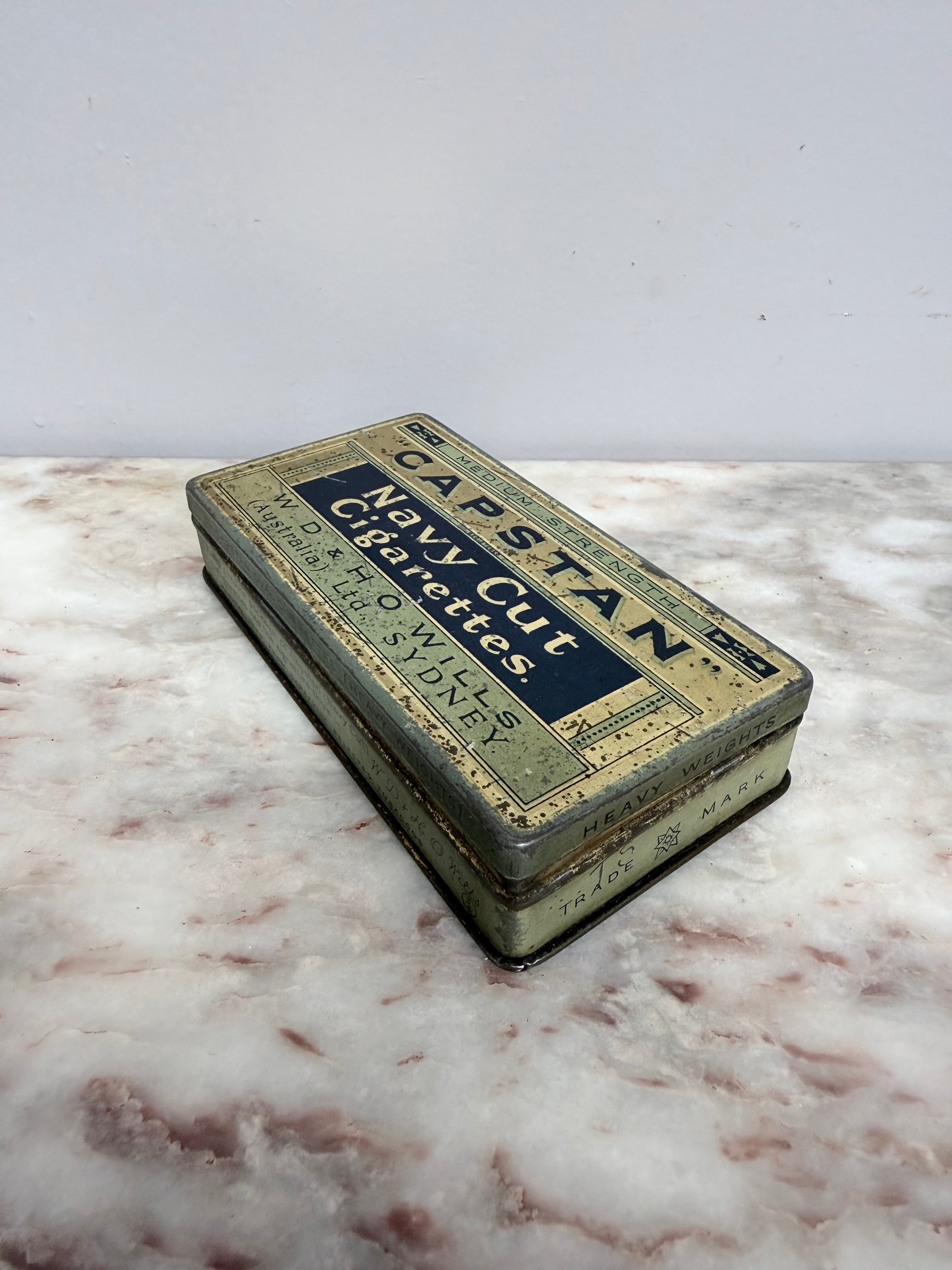 Vintage Capstan Tobacco Tin | Antique & Vintage | Moonee Ponds Antiques | Australia Wide Delivery