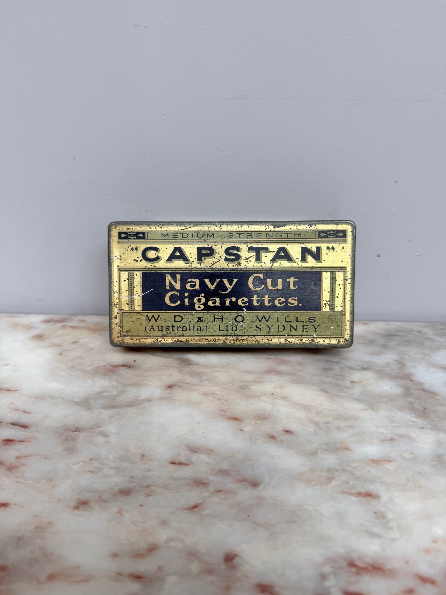 Vintage Capstan Tobacco Tin