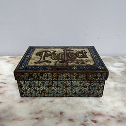 Vintage 'Perfect' Letter Press Tin