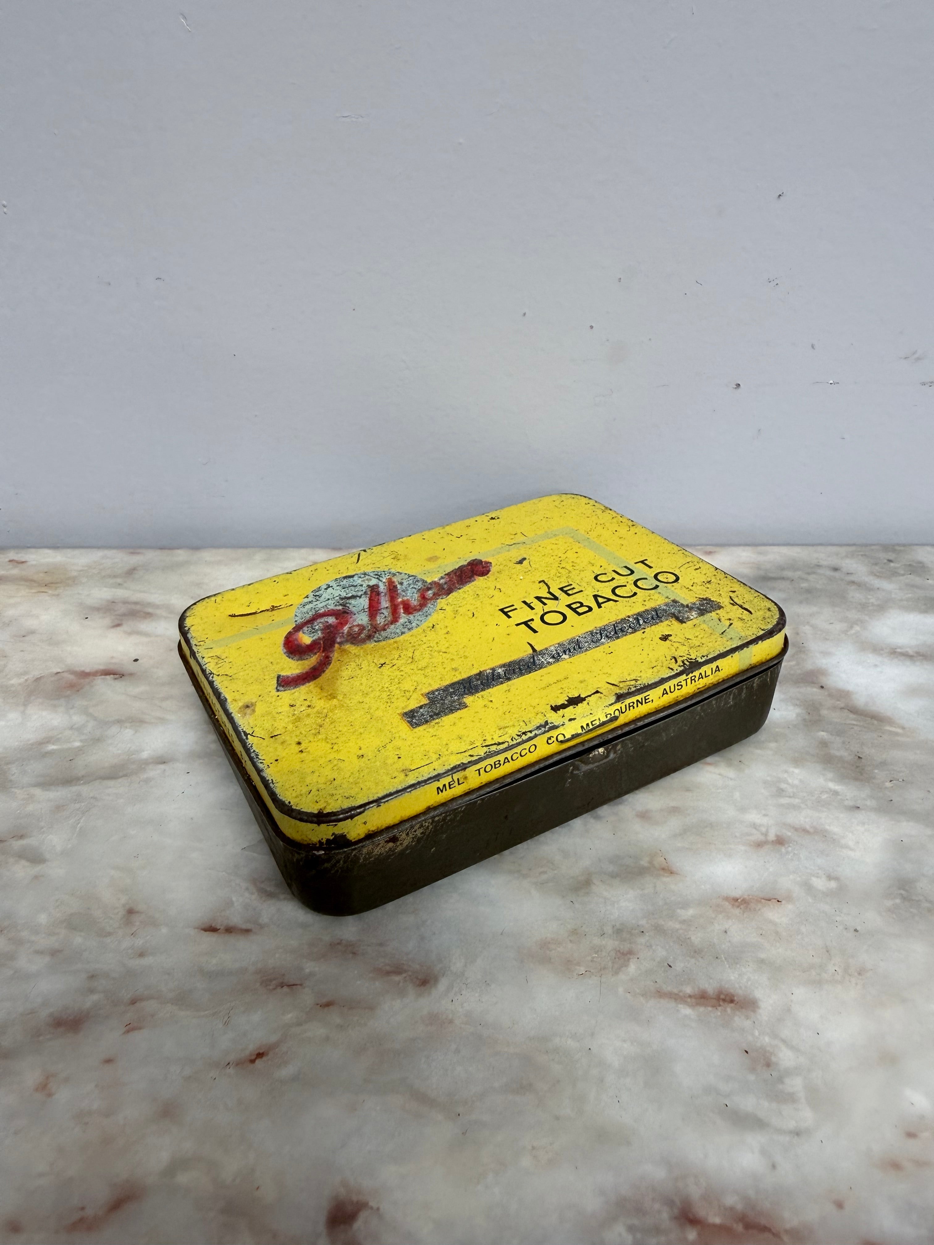 Vintage 'Pelham' Tobacco Tin | Antique & Vintage | Moonee Ponds Antiques | Australia Wide Delivery
