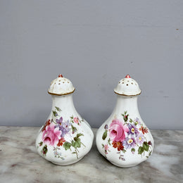 Vintage Royal Crown Derby Salt & Pepper Shakers