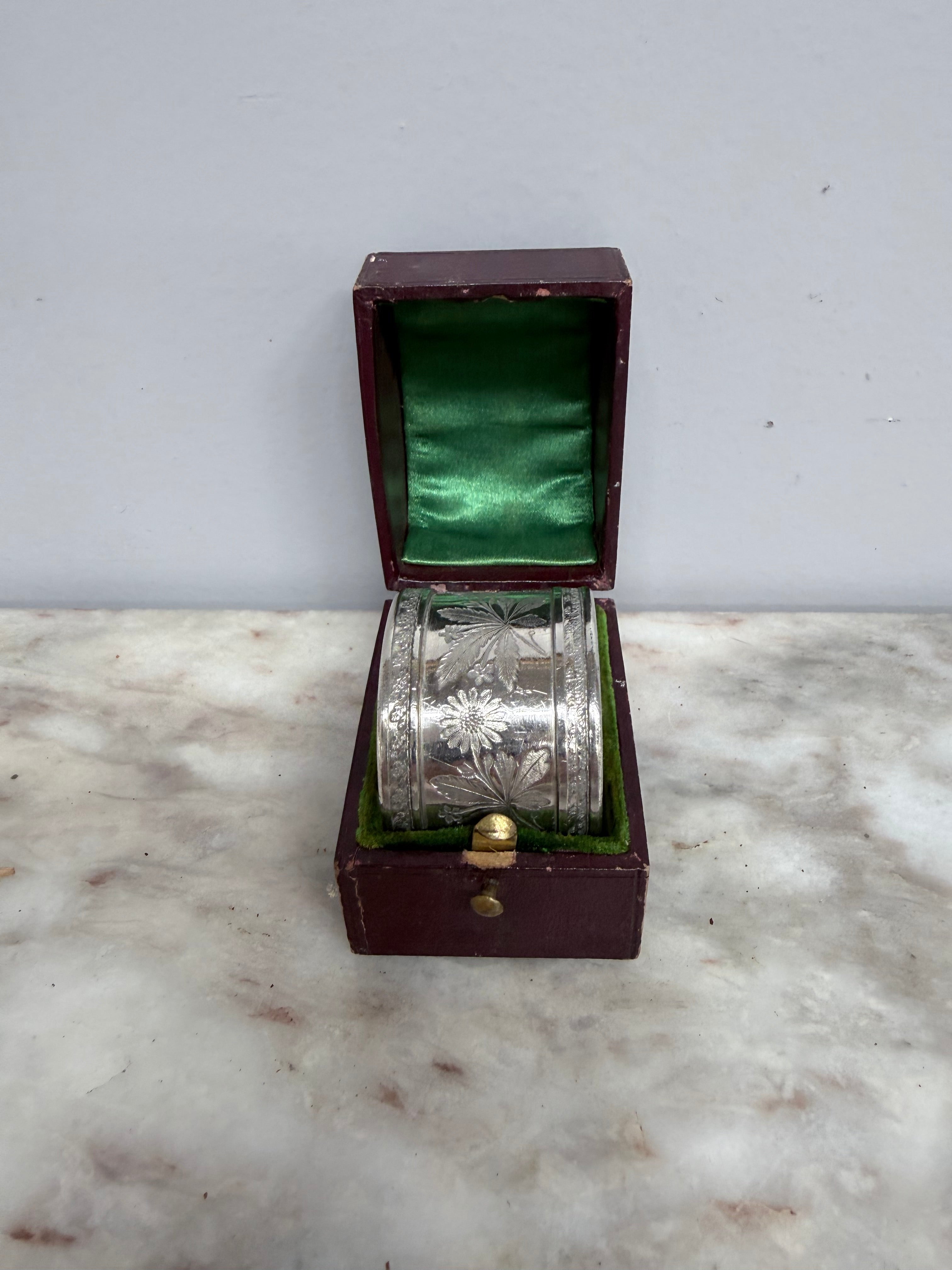 Victorian Serviette Ring In Original Box | Antique & Vintage | Moonee Ponds Antiques | Australia Wide