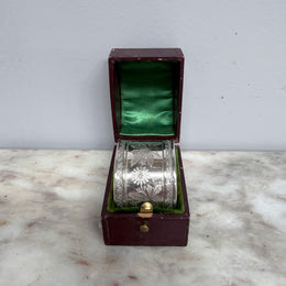 Victorian Serviette Ring In Original Box