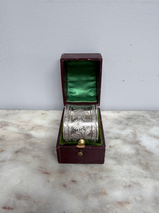 Victorian Serviette Ring In Original Box