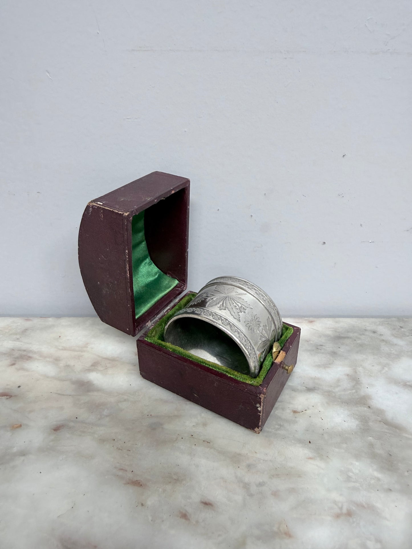 Victorian Serviette Ring In Original Box