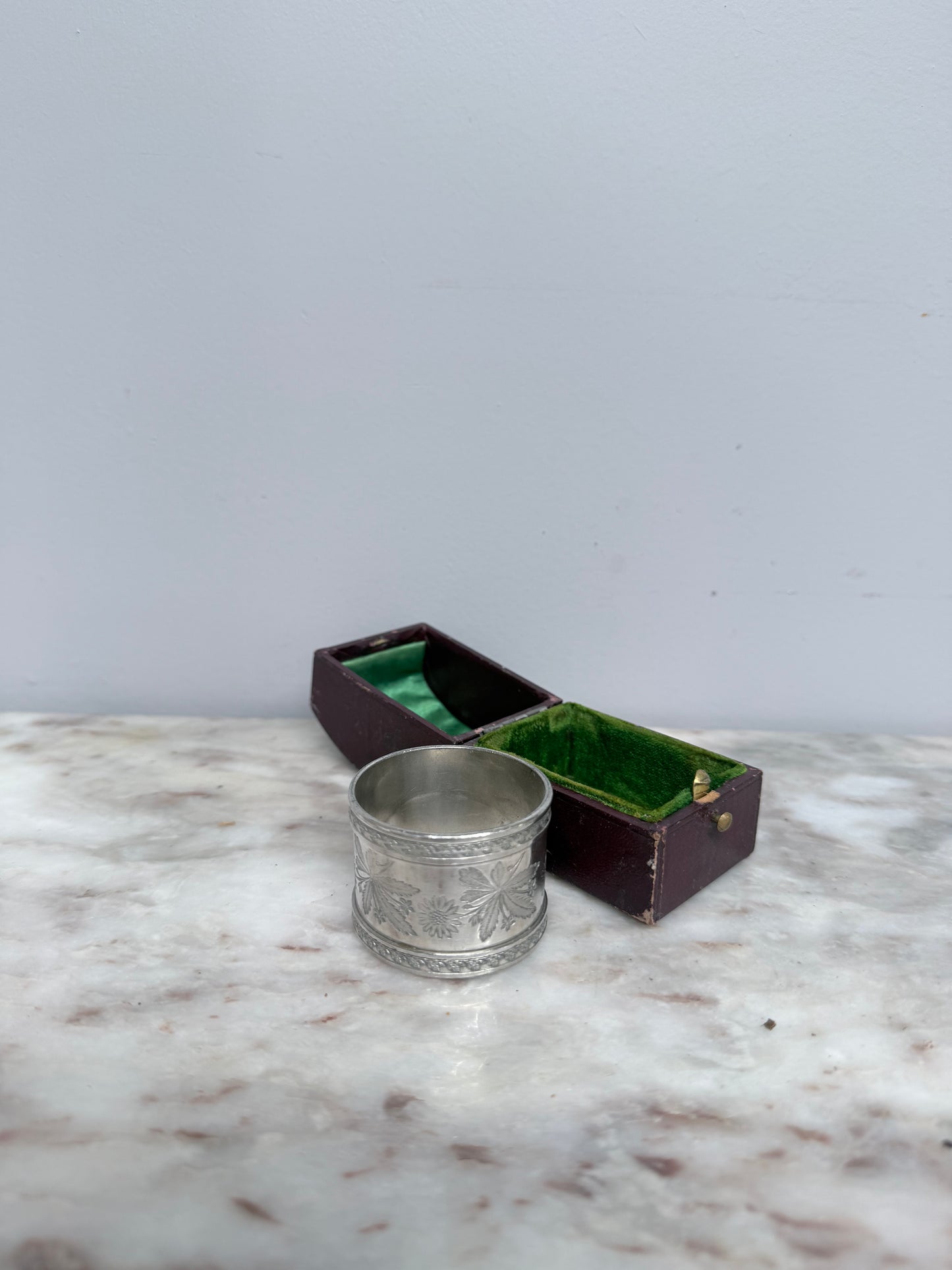 Victorian Serviette Ring In Original Box