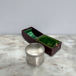 Victorian Serviette Ring In Original Box