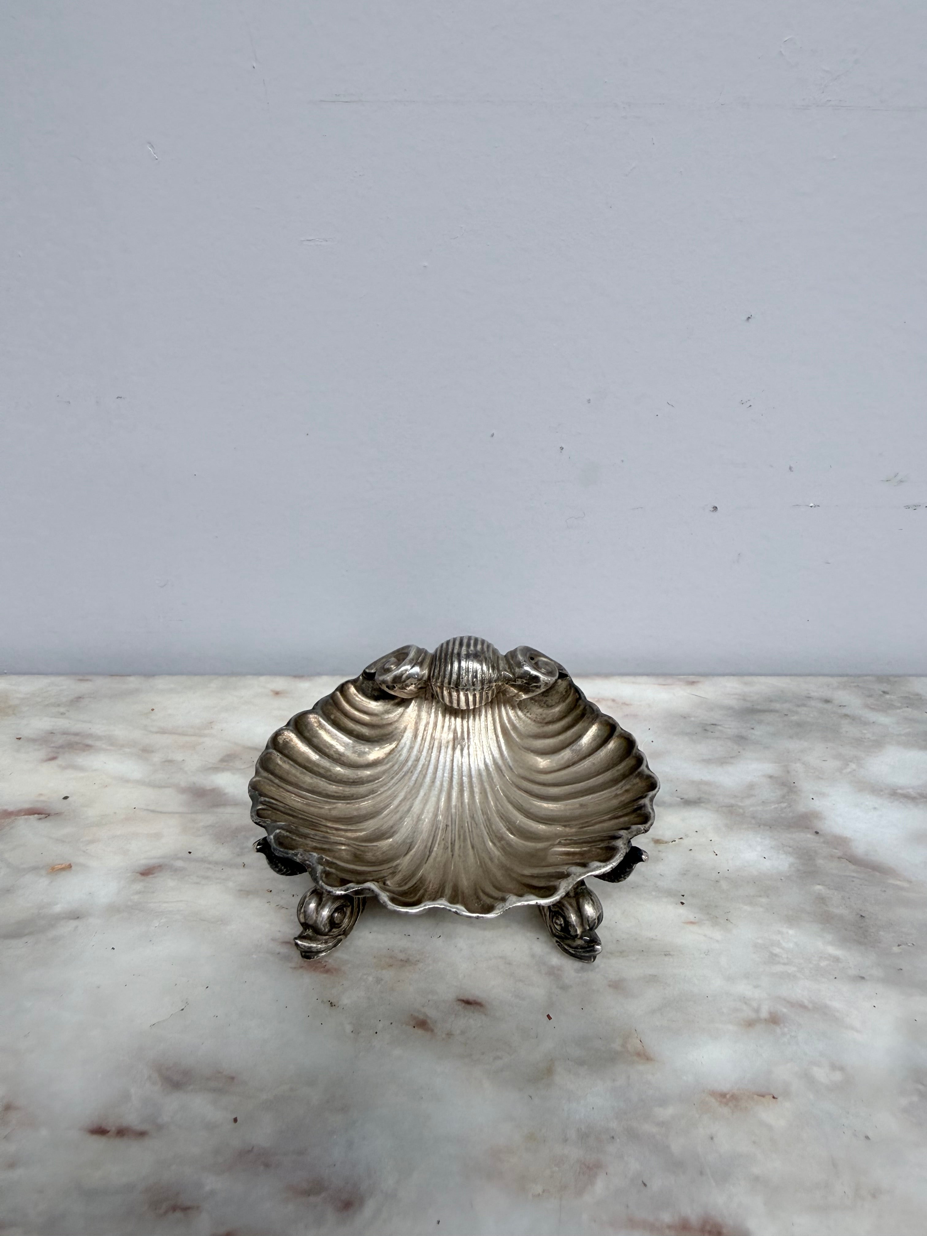 Birmingham Sterling Silver Shell Shaped Dish | Antique & Vintage | Moonee Ponds Antiques | Australia Wide Delivery