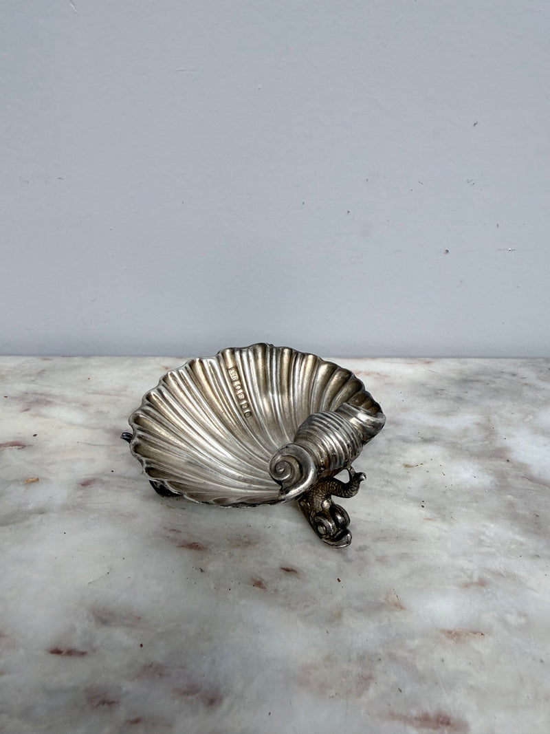 Birmingham Sterling Silver Shell Shaped Dish
