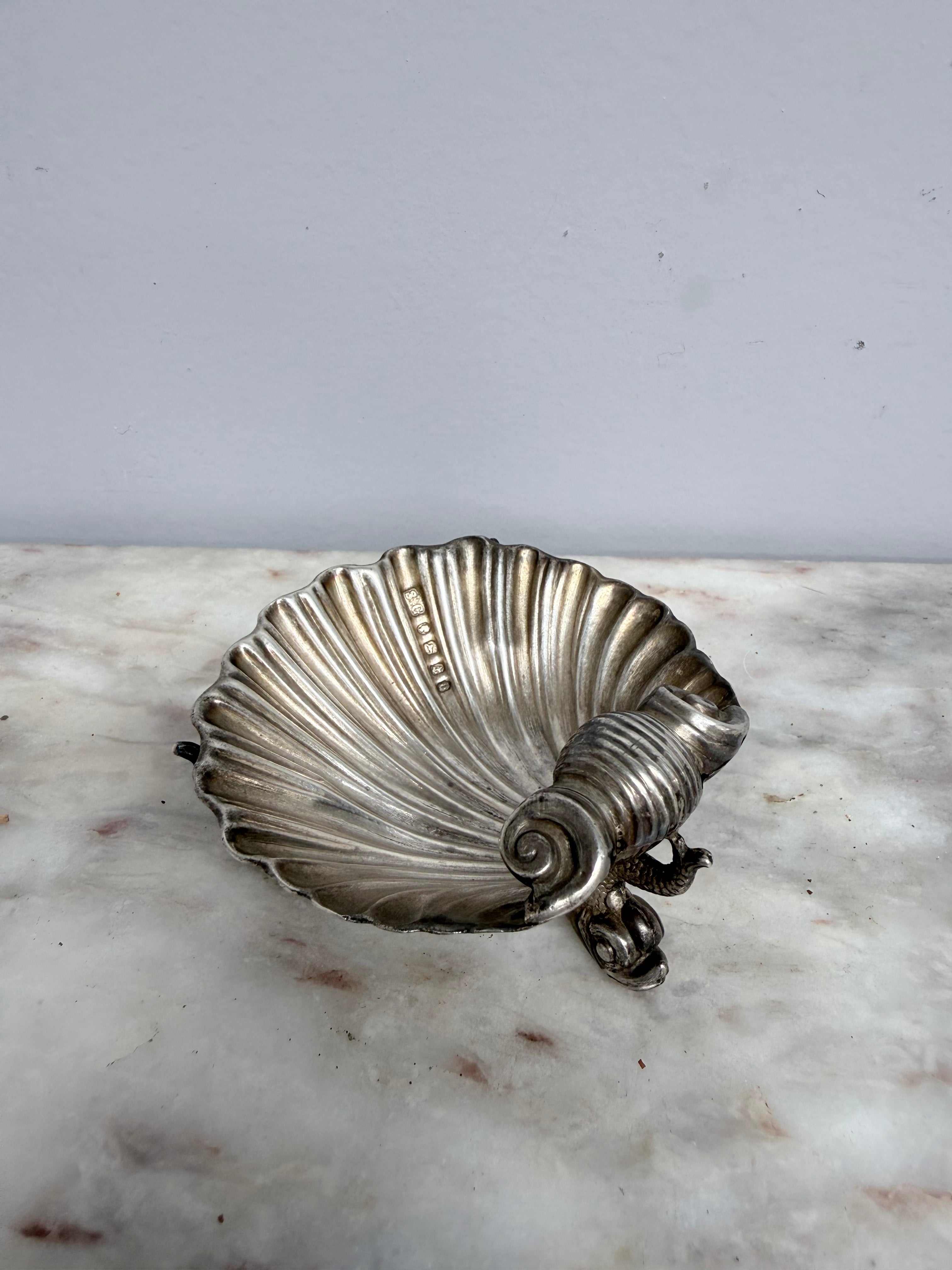 Birmingham Sterling Silver Shell Shaped Dish | Antique & Vintage | Moonee Ponds Antiques | Australia Wide Delivery