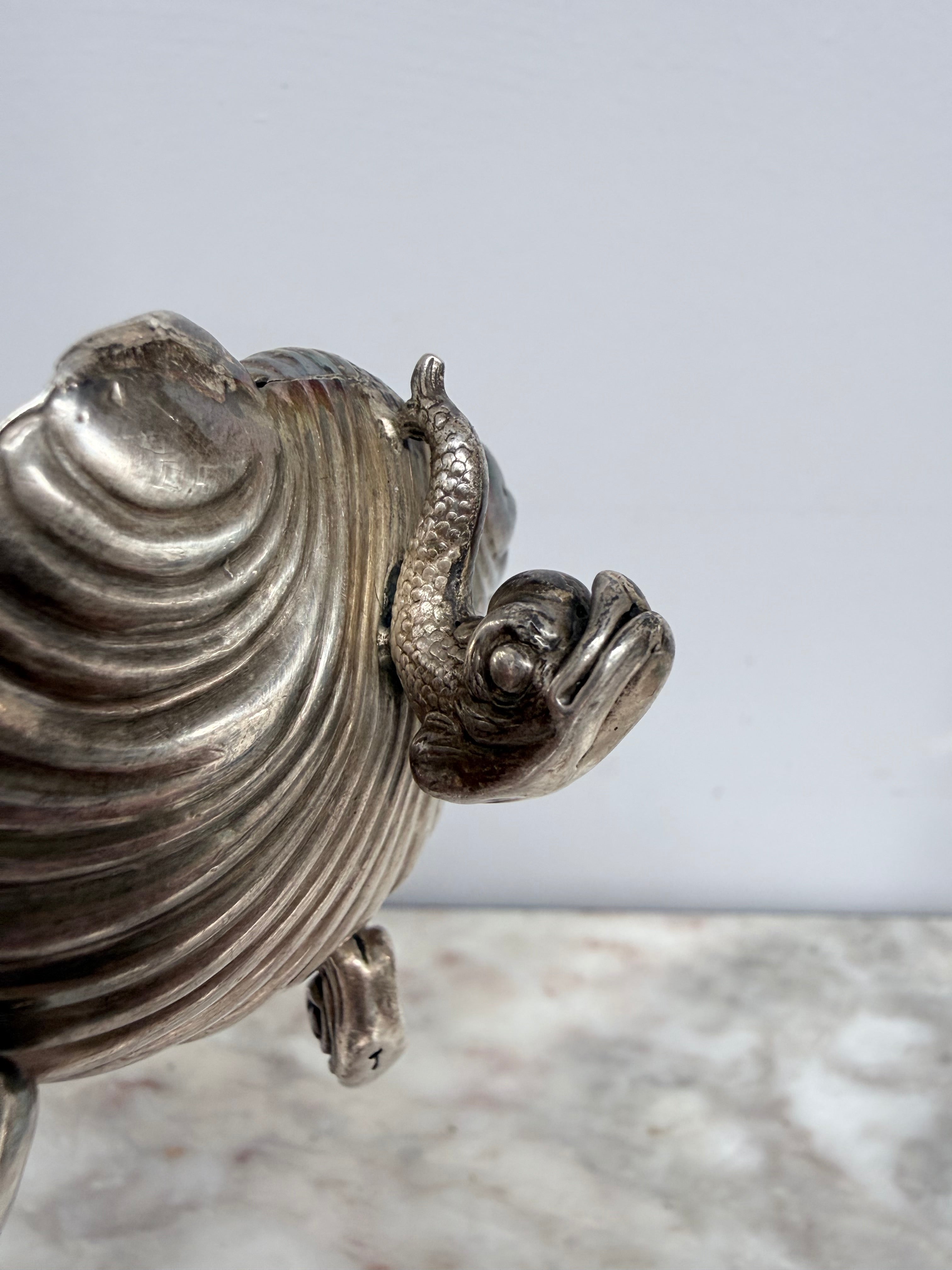 Birmingham Sterling Silver Shell Shaped Dish | Antique & Vintage | Moonee Ponds Antiques | Australia Wide Delivery